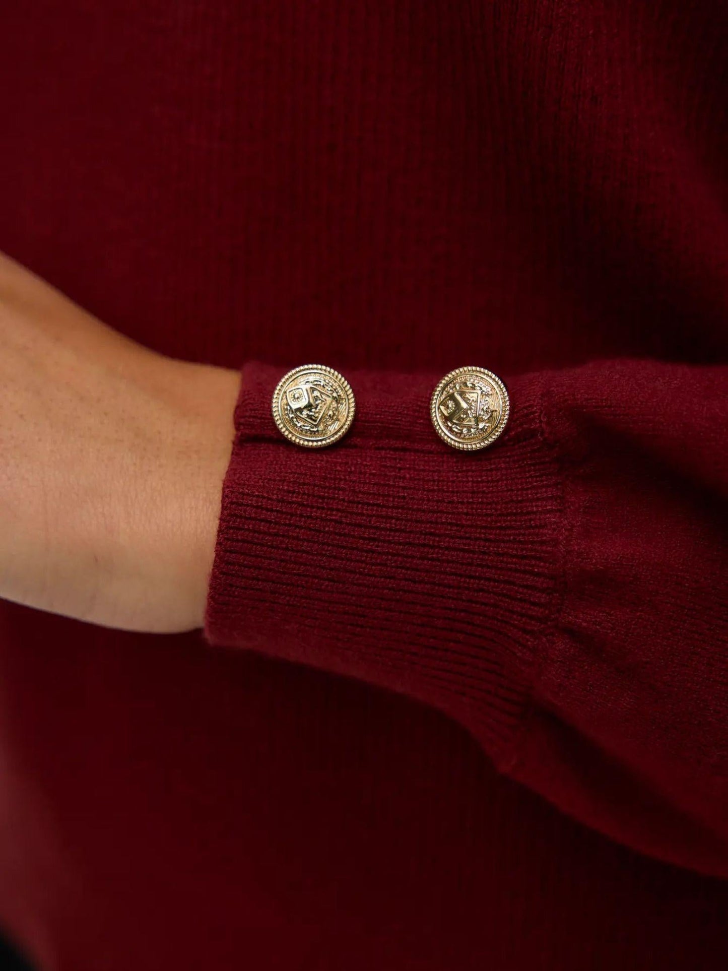 Vero Moda Maglione Donna Hollykaris Rosso Syrah