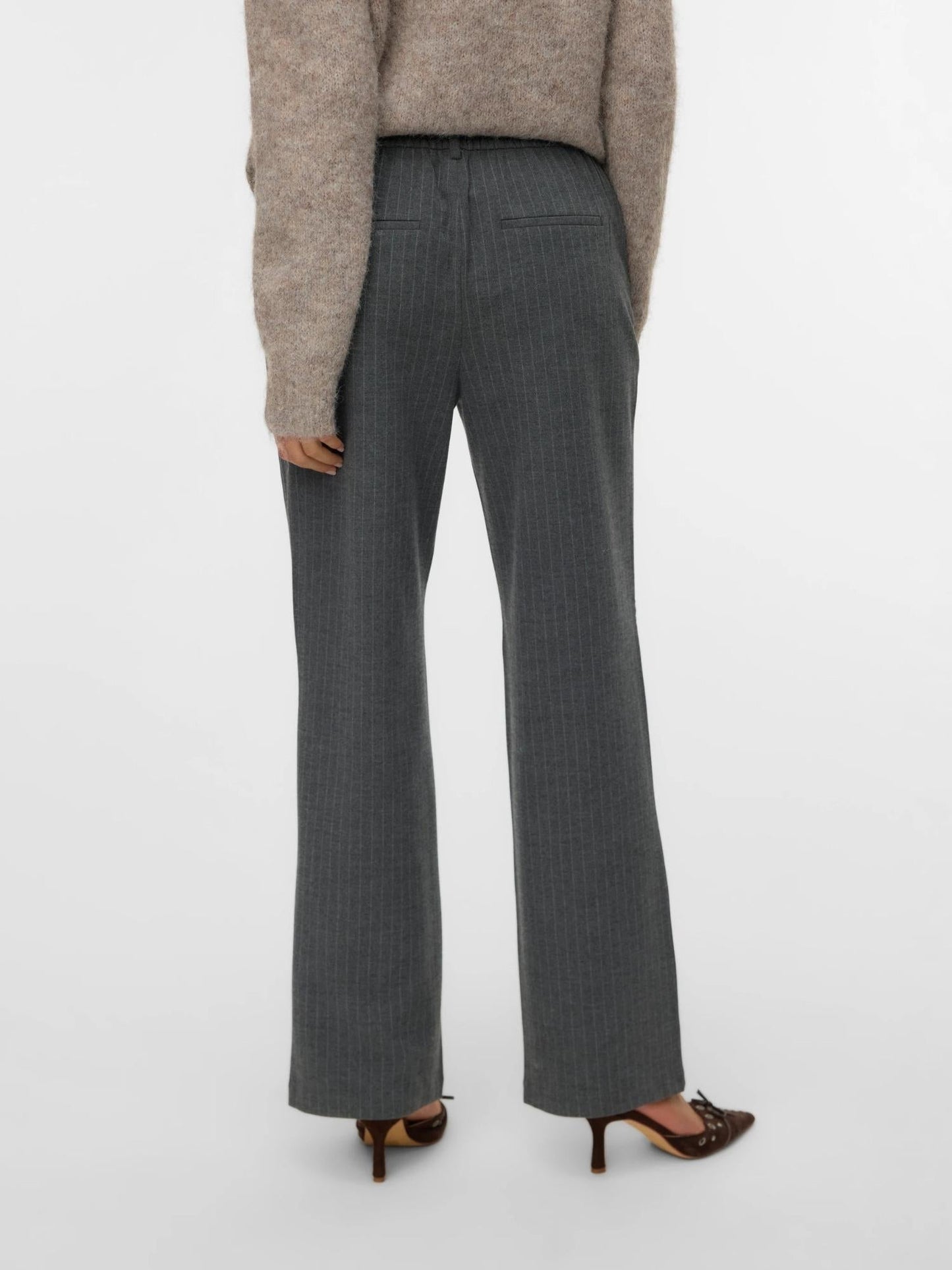 Vero Moda Pantalone Donna Maya Medium Grey Melange