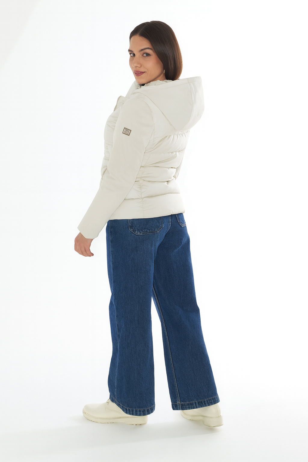 Yes Zee Giubbino Donna Avorio