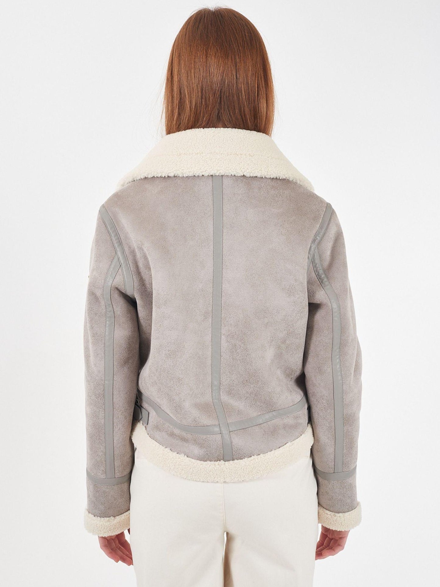 Yes Zee Giacca Invernale Donna Grigio