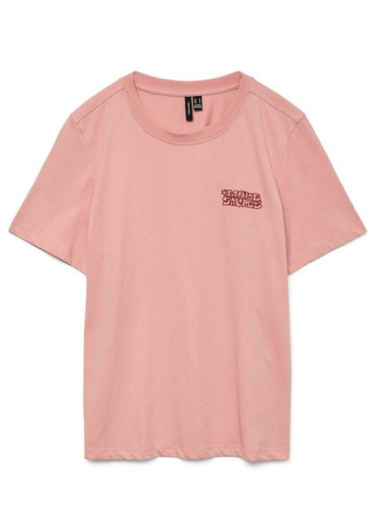 Vero Moda T-Shirt Donna Frigga Rosa