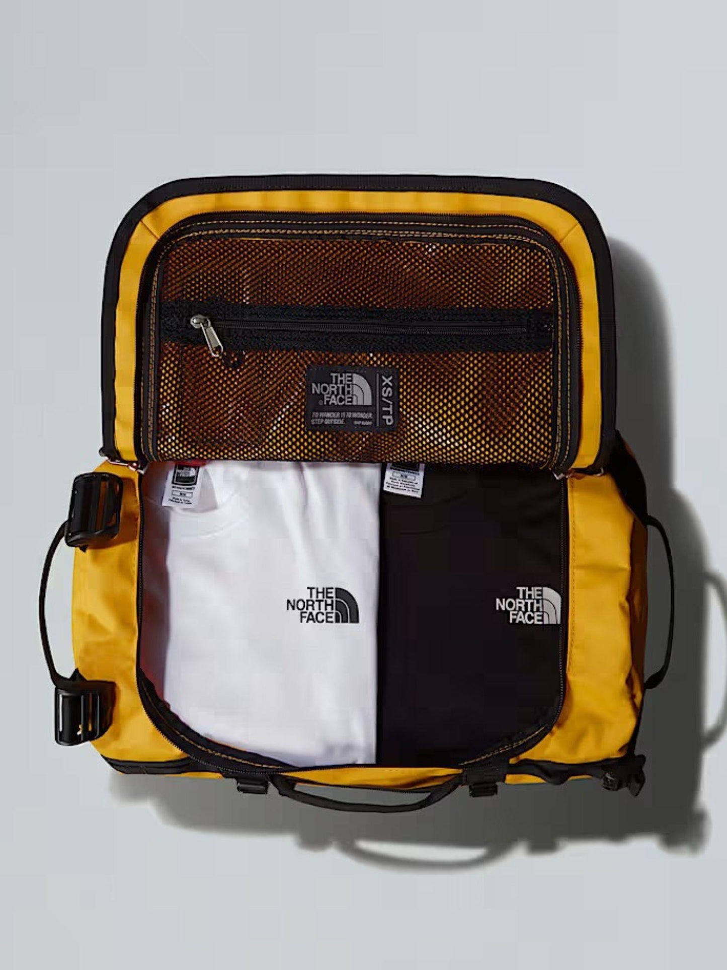The North Face Duffel Unisex Base Camp XS Giallo Oro Nero
