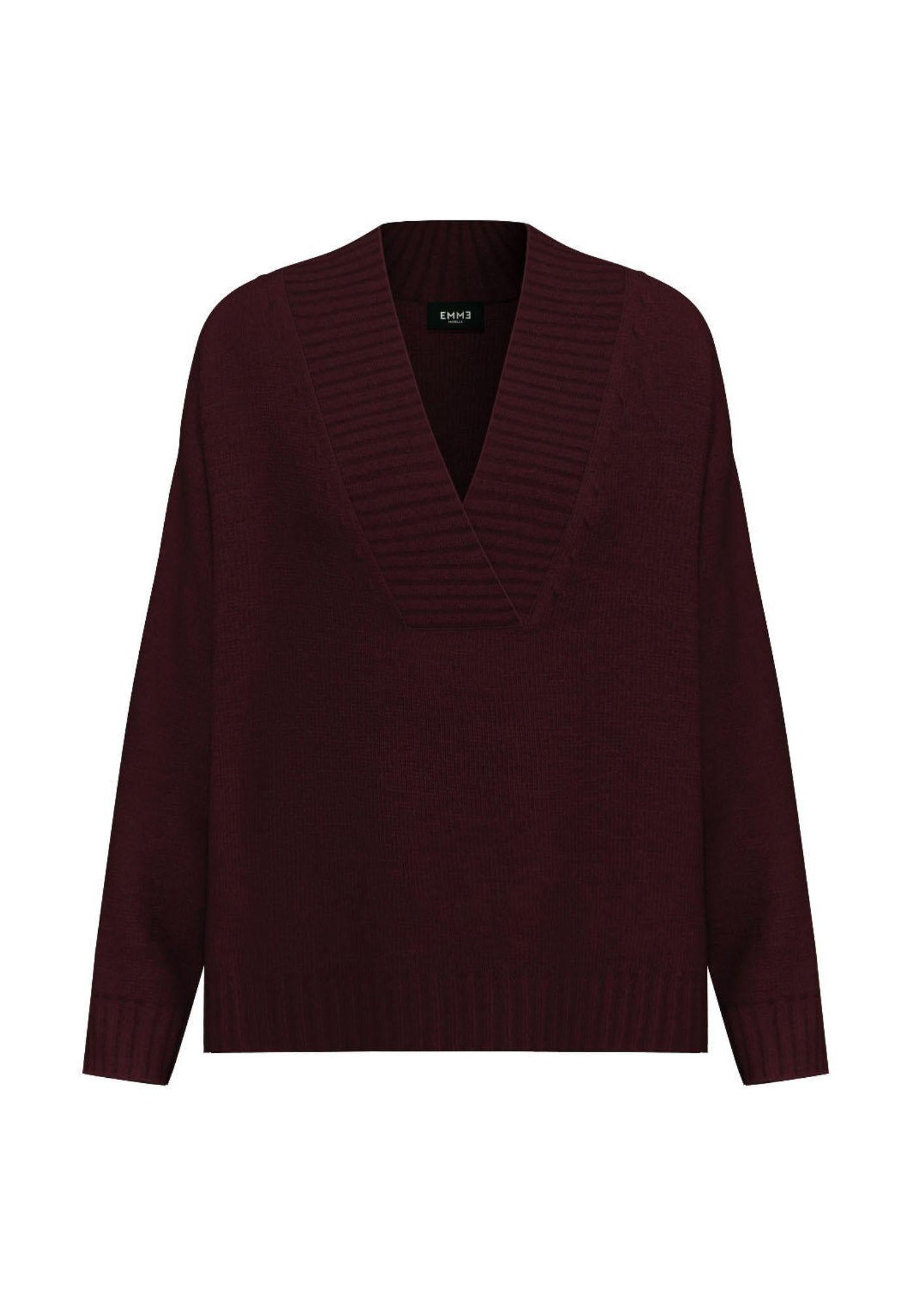 Emme Marella Maglia Donna Ondina Bordeaux