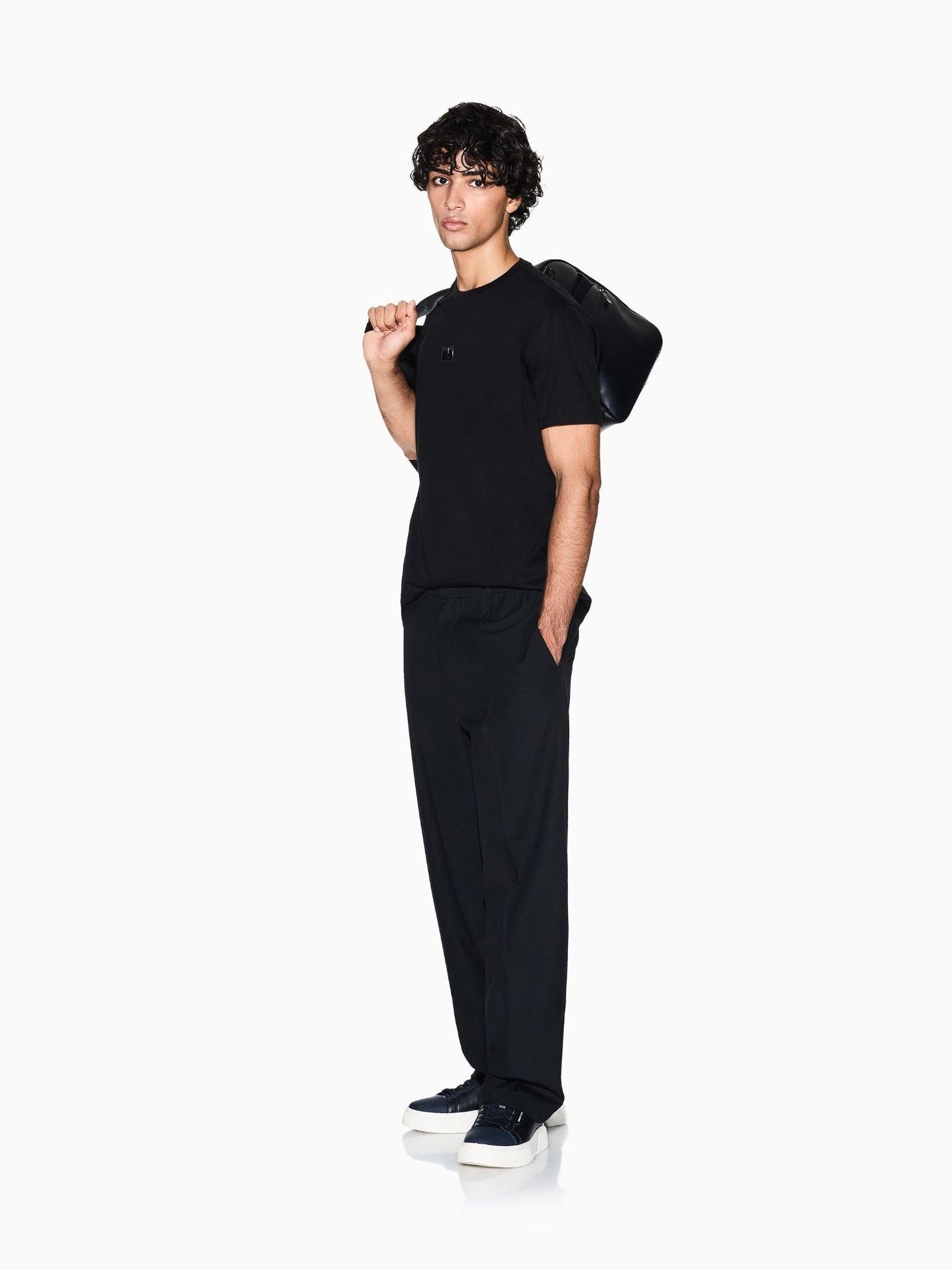 Armani Exchange T-Shirt Uomo Regular Fit Nero