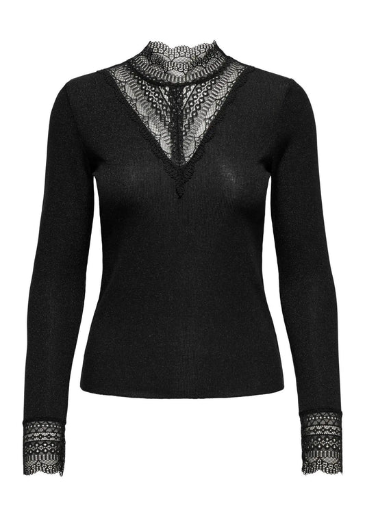 Only Top Donna Tilde Nero