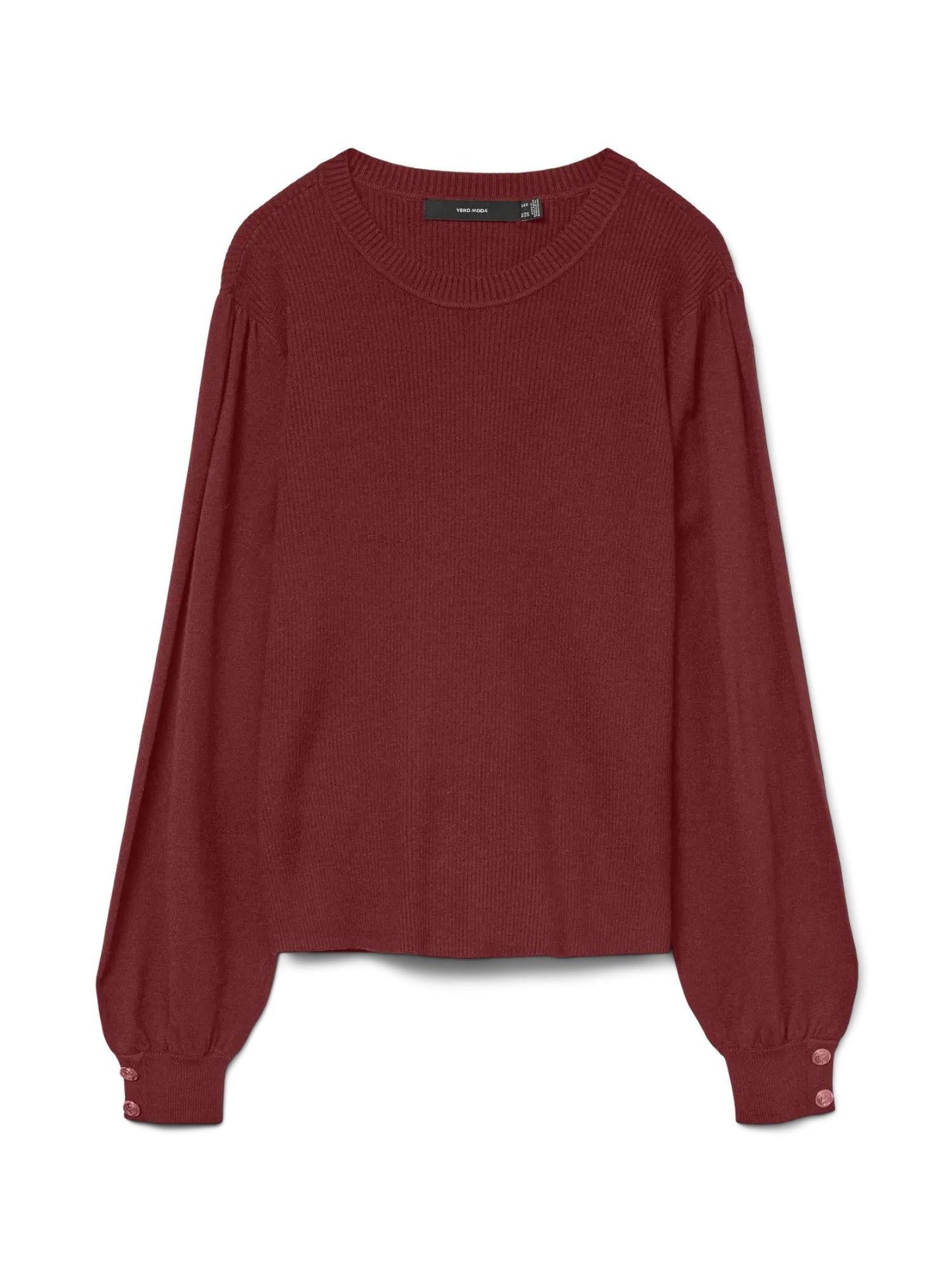 Vero Moda Maglione Donna Hollykaris Rosso Syrah