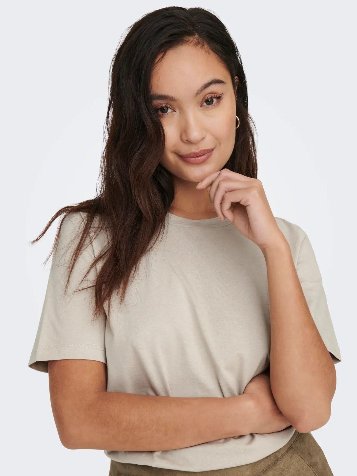 Only T-Shirt Donna Only Silver Lining