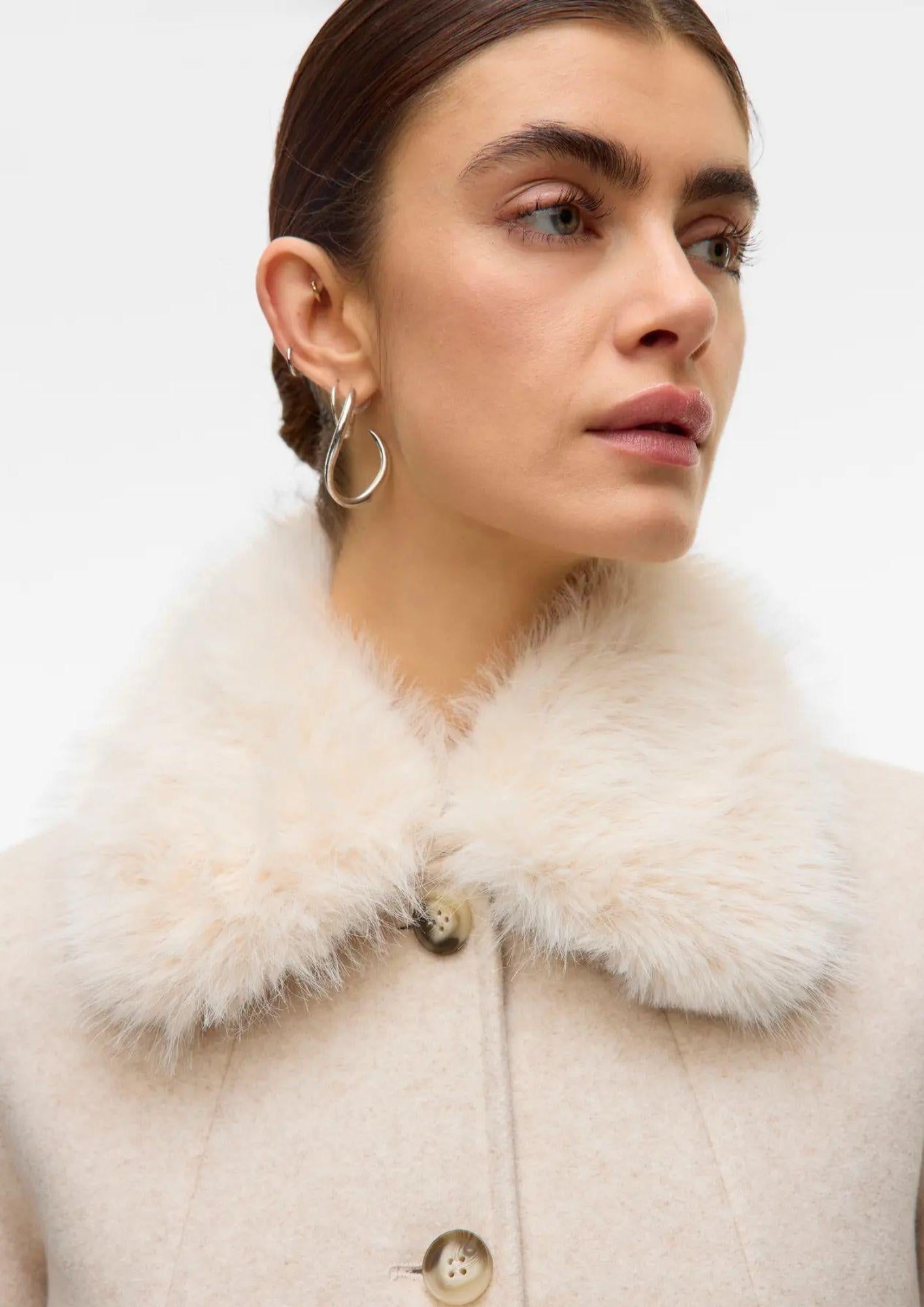 Vero Moda Giacca Invernale Donna Autumn Beige
