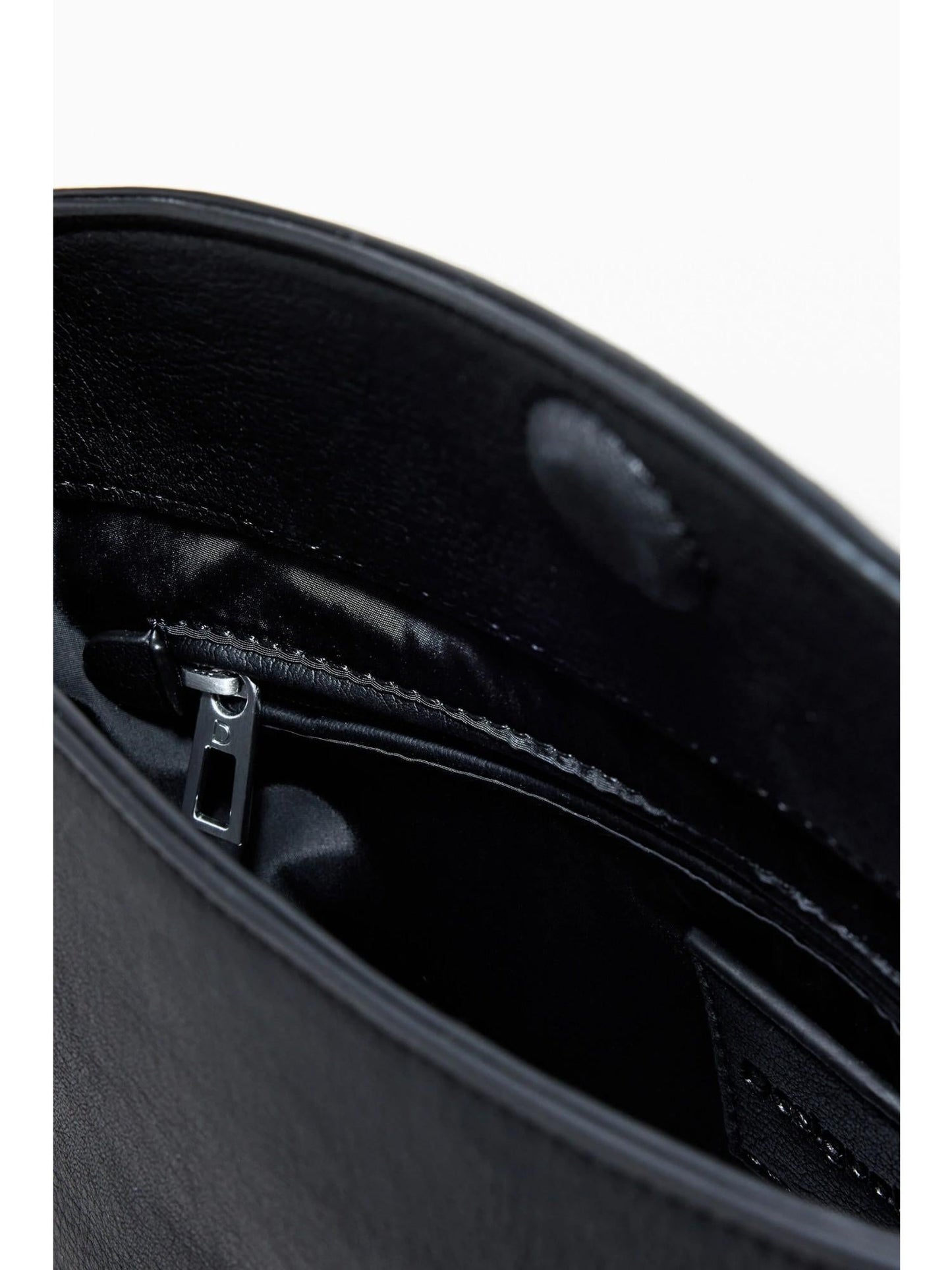 Desigual Borsa con logo 3D a patta media Donna Nero