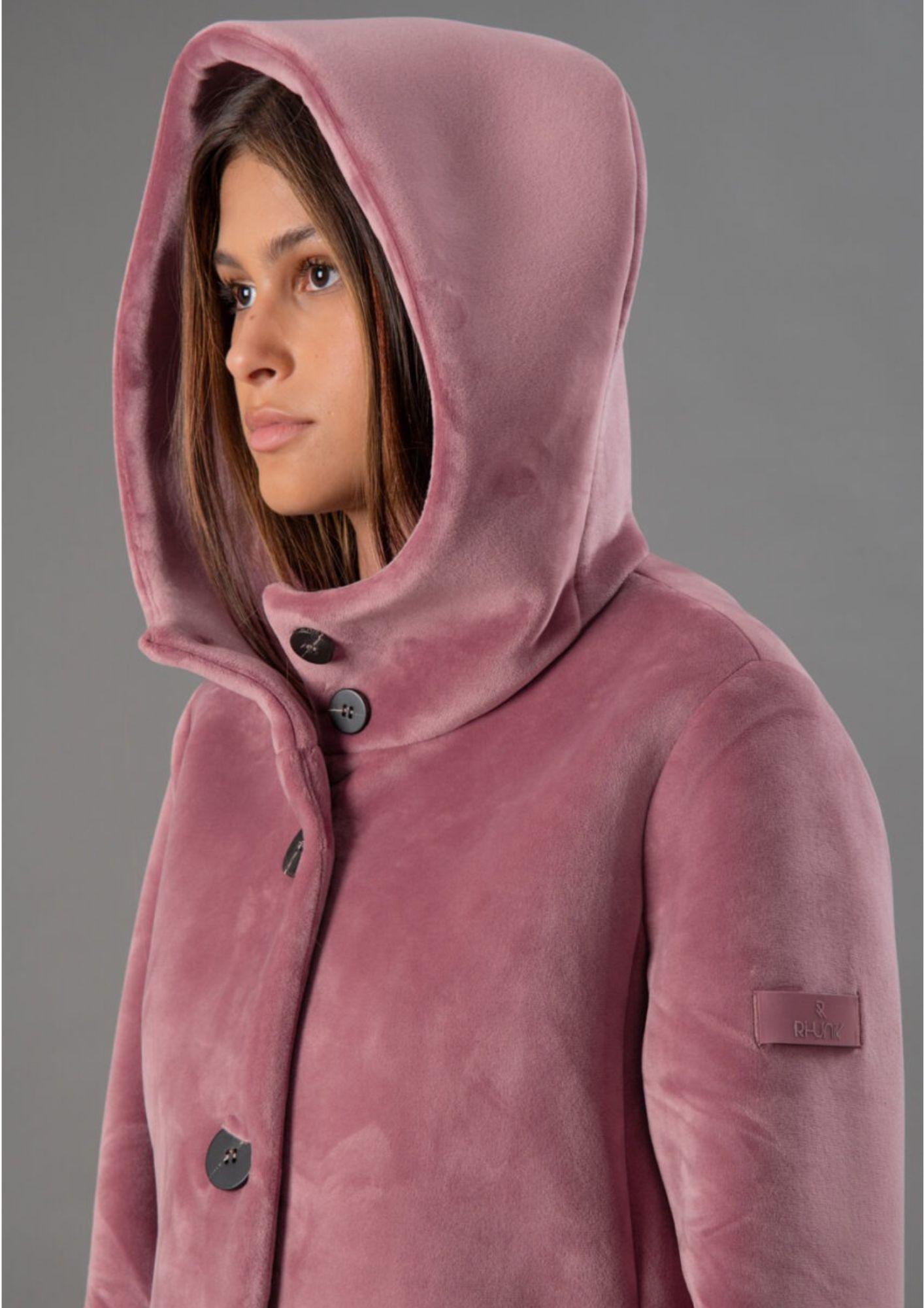 Rihunik Giacca Invernale Donna Rosa