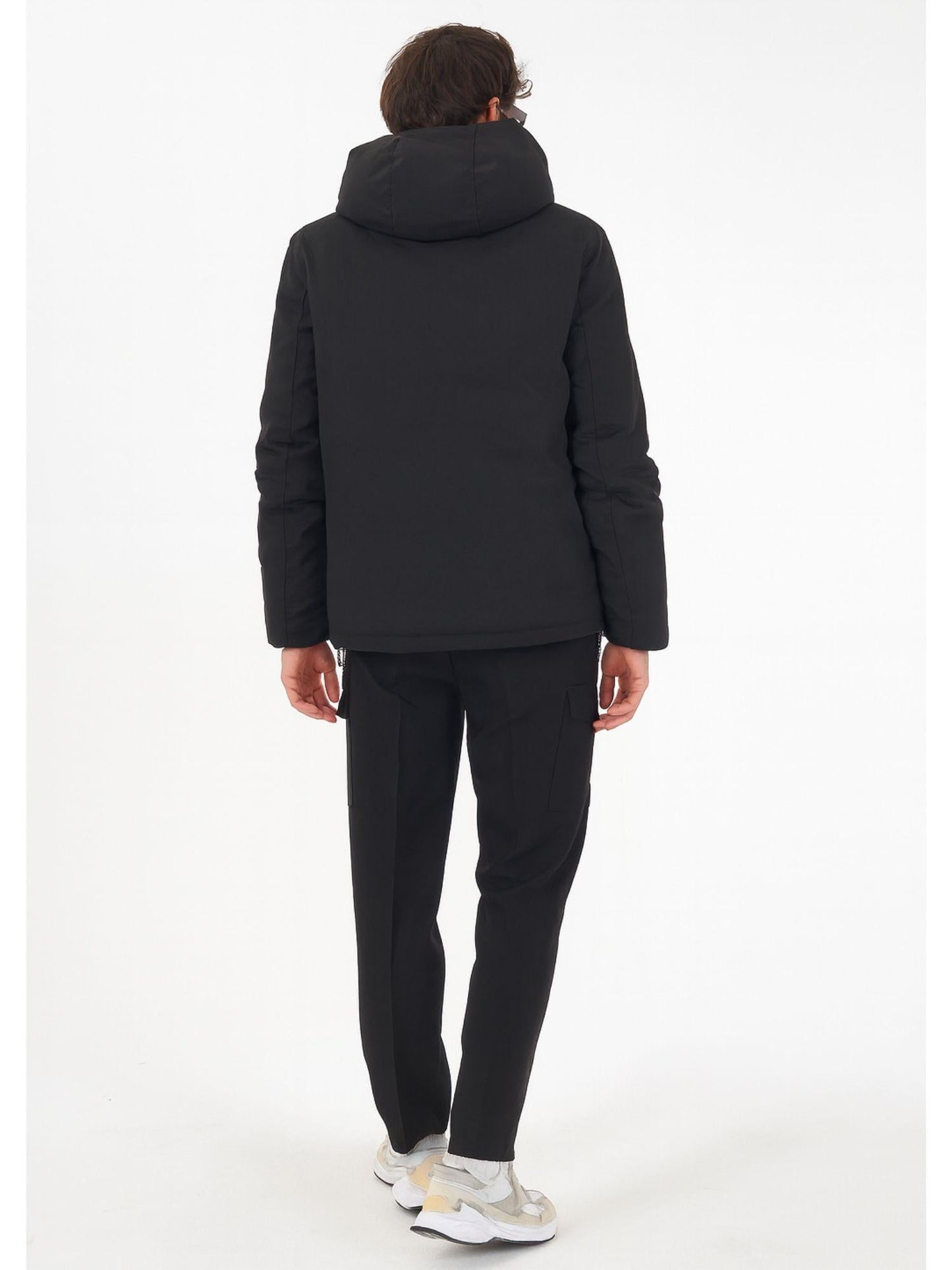 Yes Zee Giubbino Uomo reversibile Nero