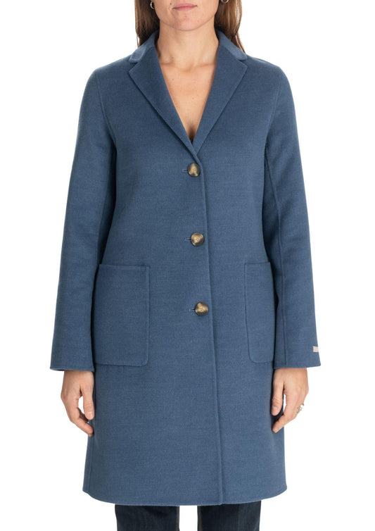 Diana Gallesi Cappotto Donna Blu