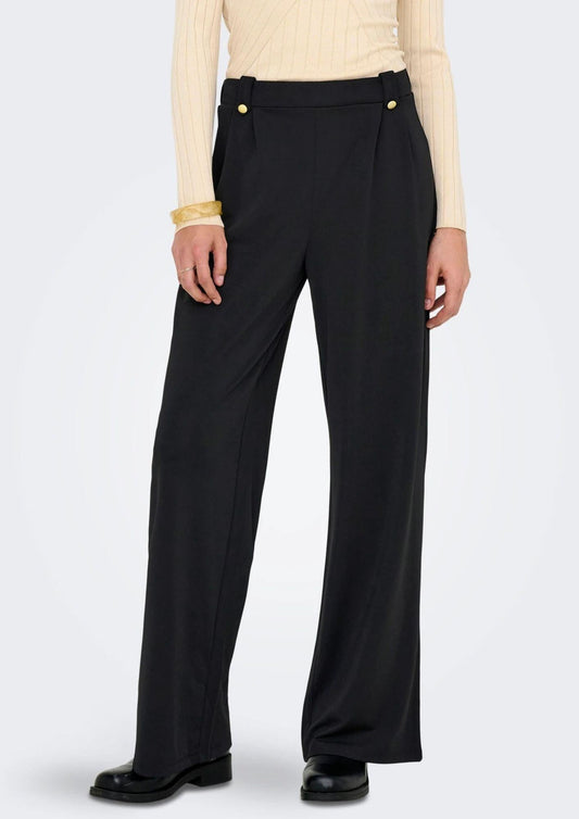 Jacqueline De Yong Pantalone Donna Dina Nero