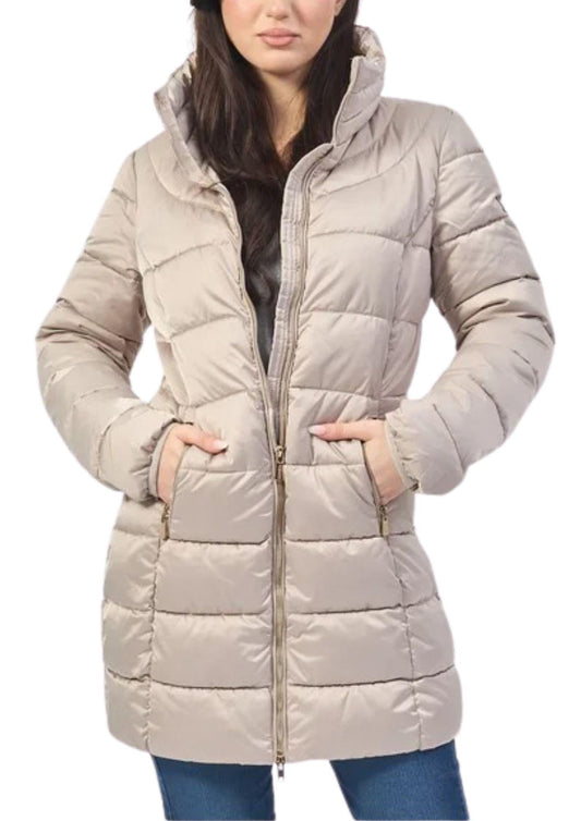 Yes Zee Giubbino Donna Beige