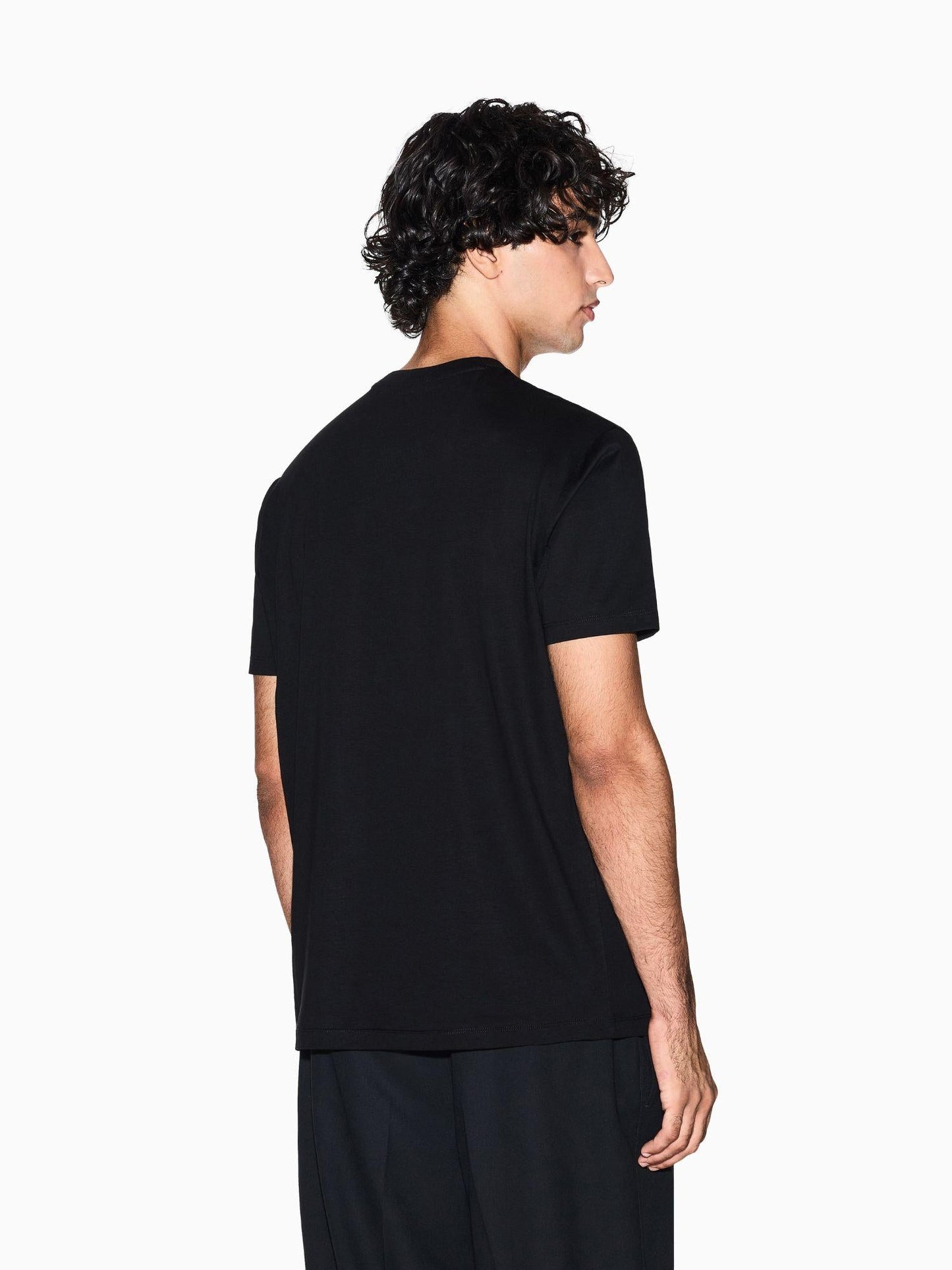 Armani Exchange T-Shirt Uomo Regular Fit Nero