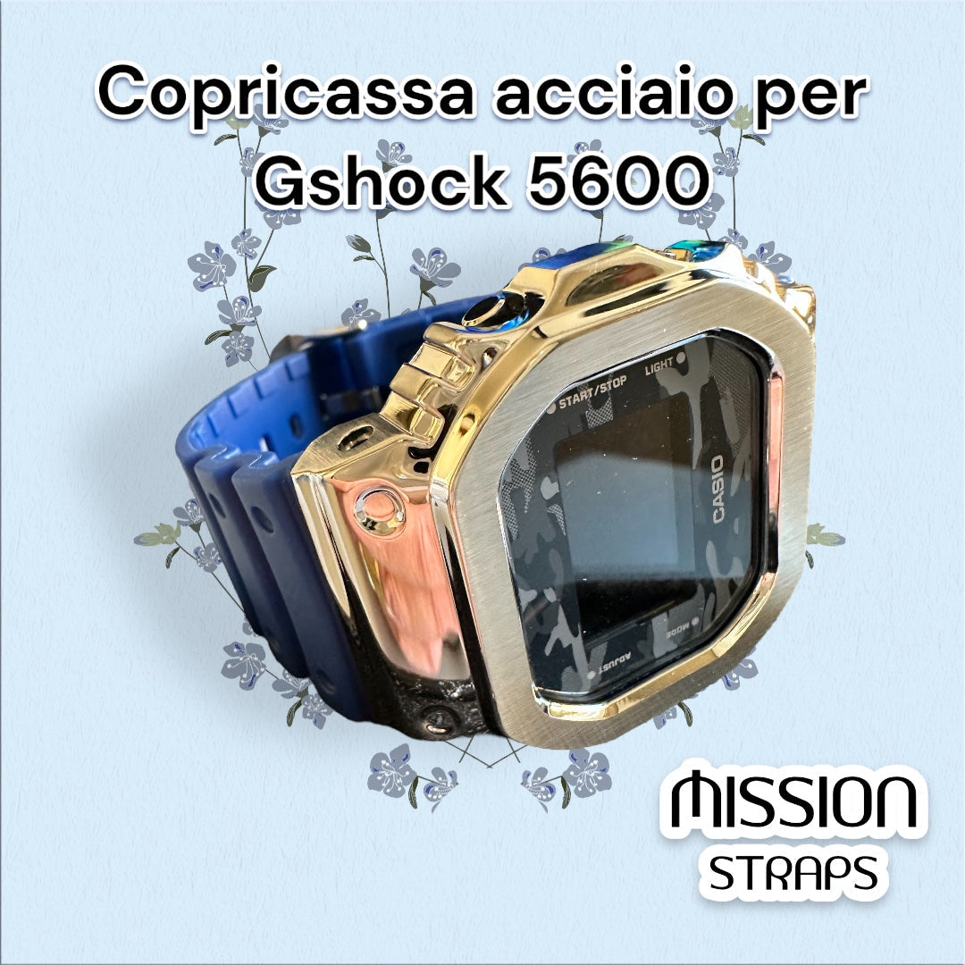 Copri Cassa Acciaio per GShock 5600