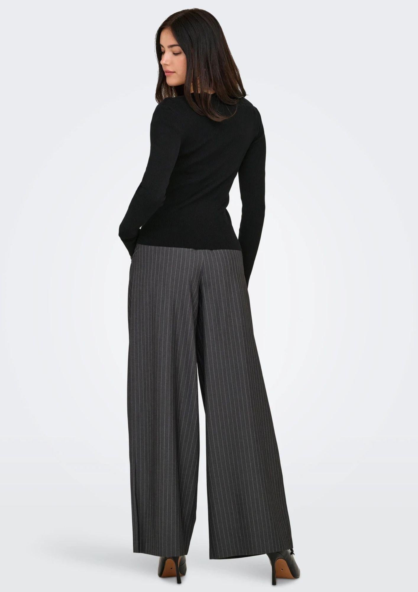 Jacqueline De Yong Pullover Donna Nanna Nero