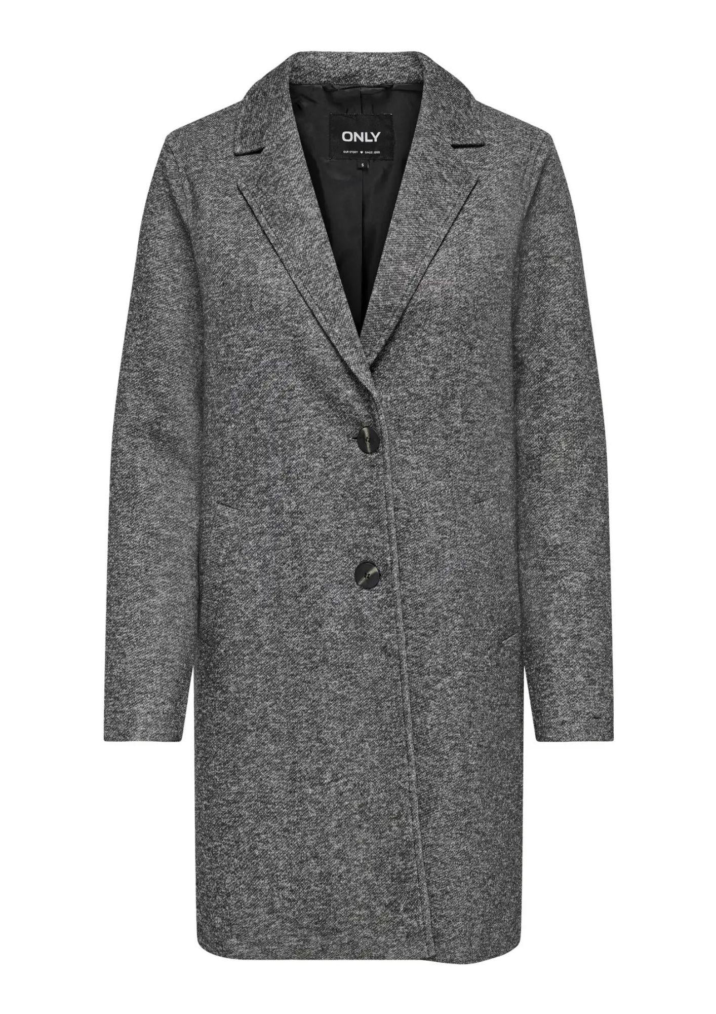 Only Cappotto Donna Sedona Grigio Scuro