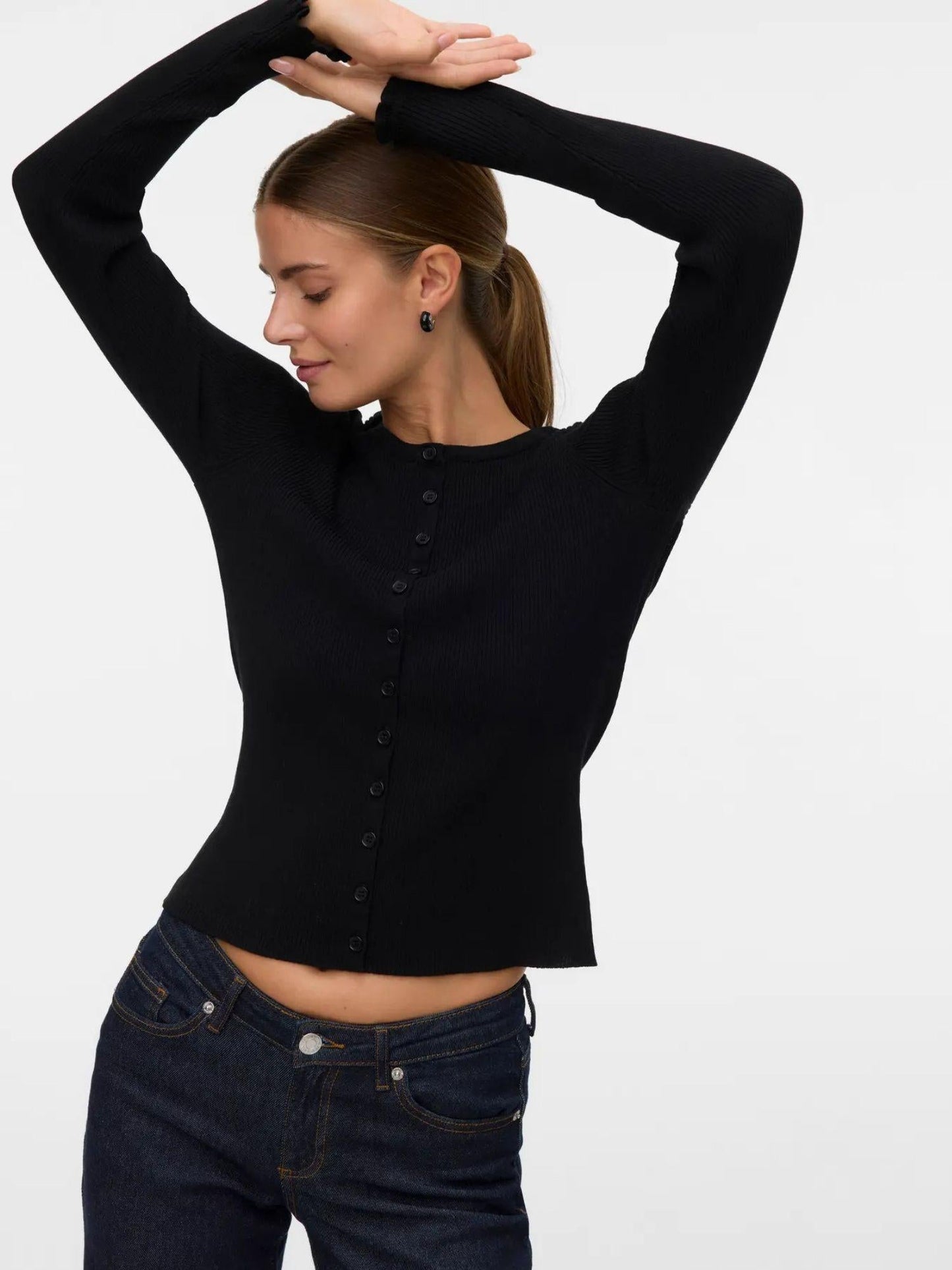 Vero Moda Cardigan Donna Wonder Nero