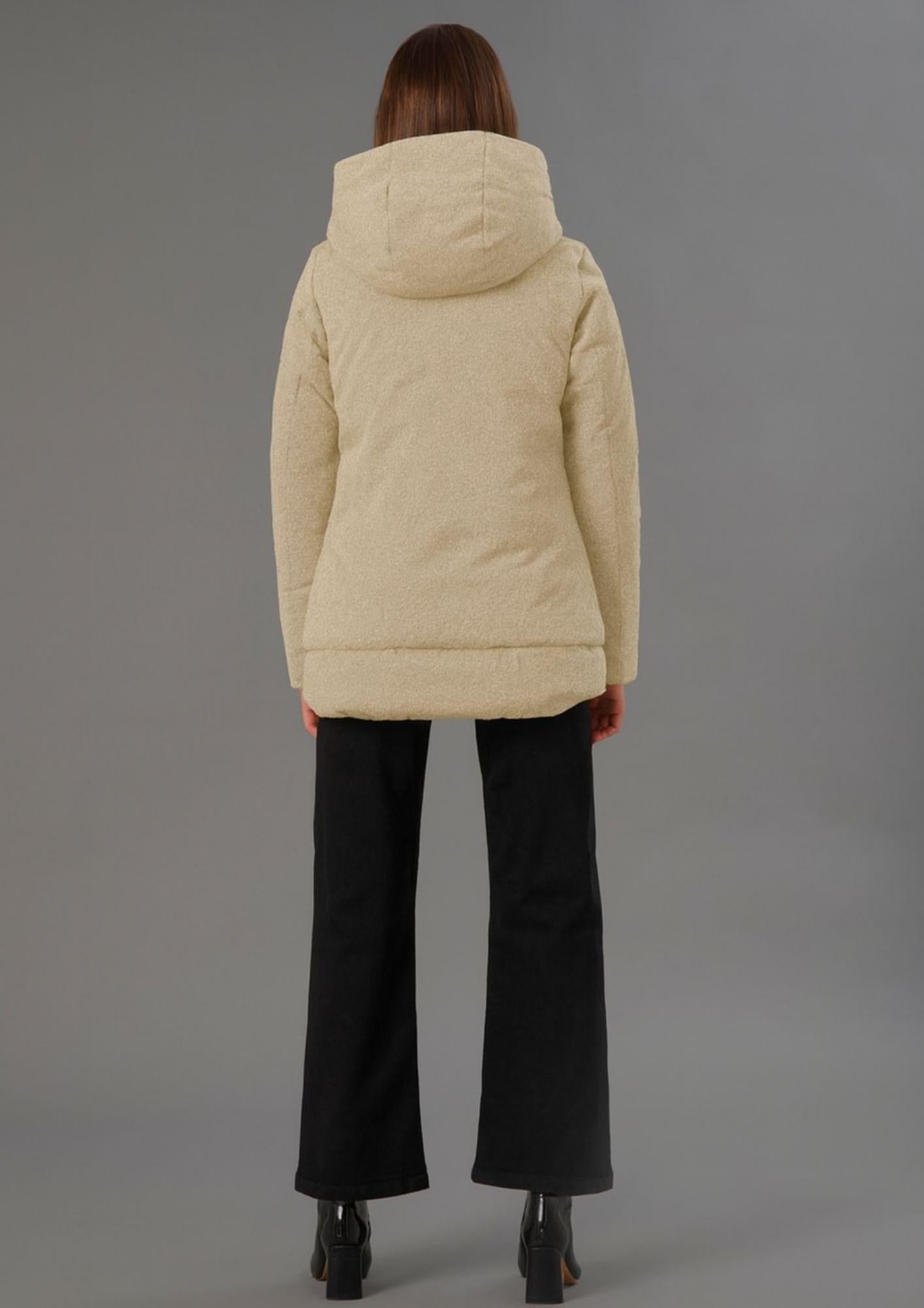 Rihunik Giacca Invernale Donna Tera Beige