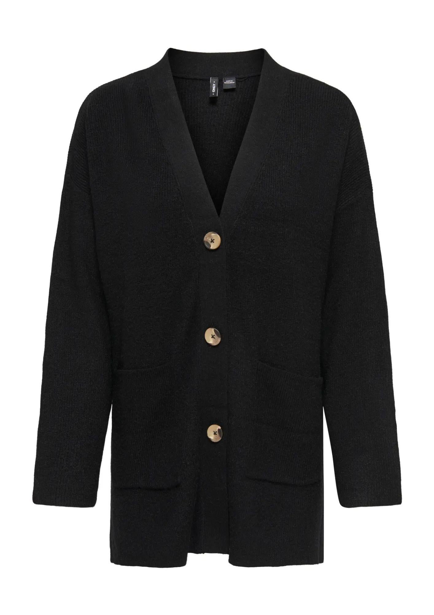 Only Cardigan Donna Ibi Nero