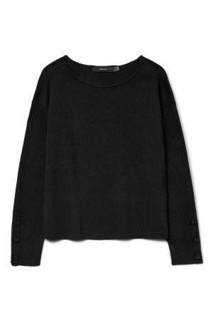 Vero Moda Maglione Donna Gold Nero