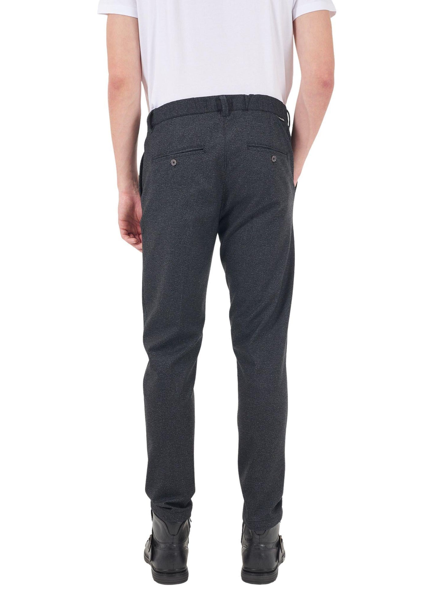 Yes Zee Uomo Pantalone Grigio