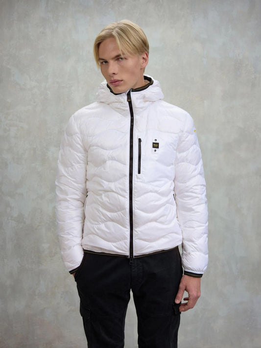 Blauer Piumino Uomo Wave Bianco