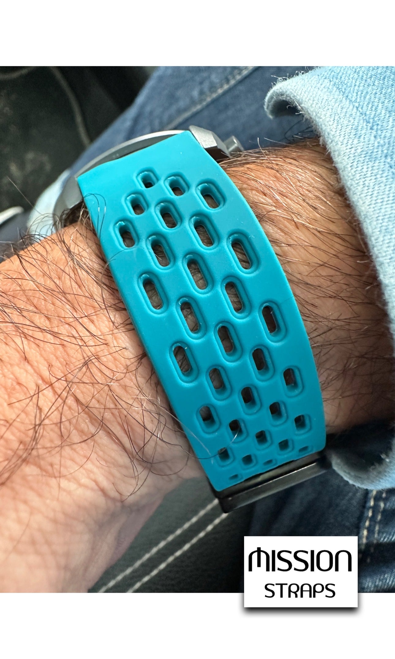 Cinturini silicone FORI con chiusura magnetica per Omega x Swatch