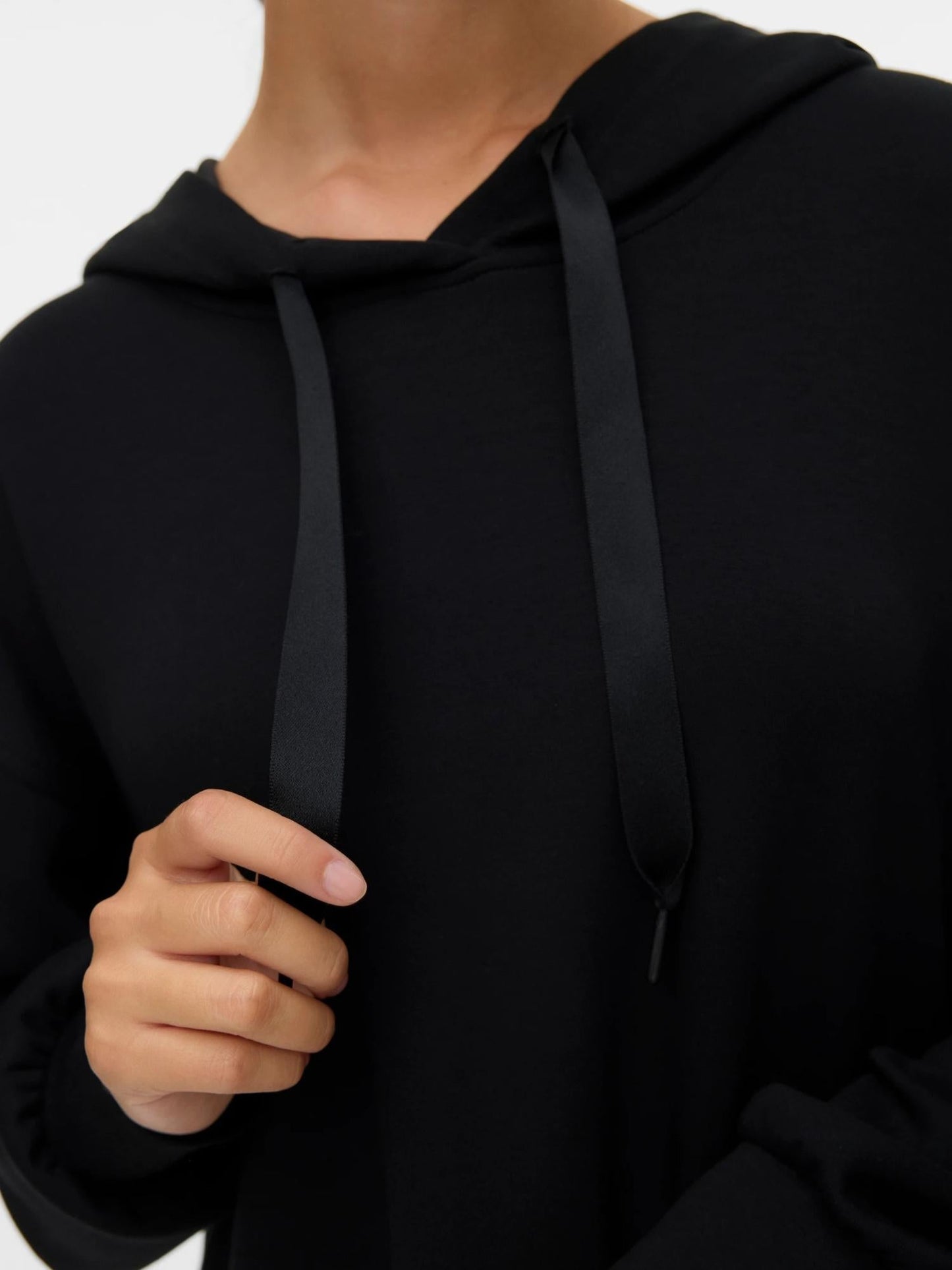 Vero Moda Felpa Con Cappuccio Donna Hali Nero