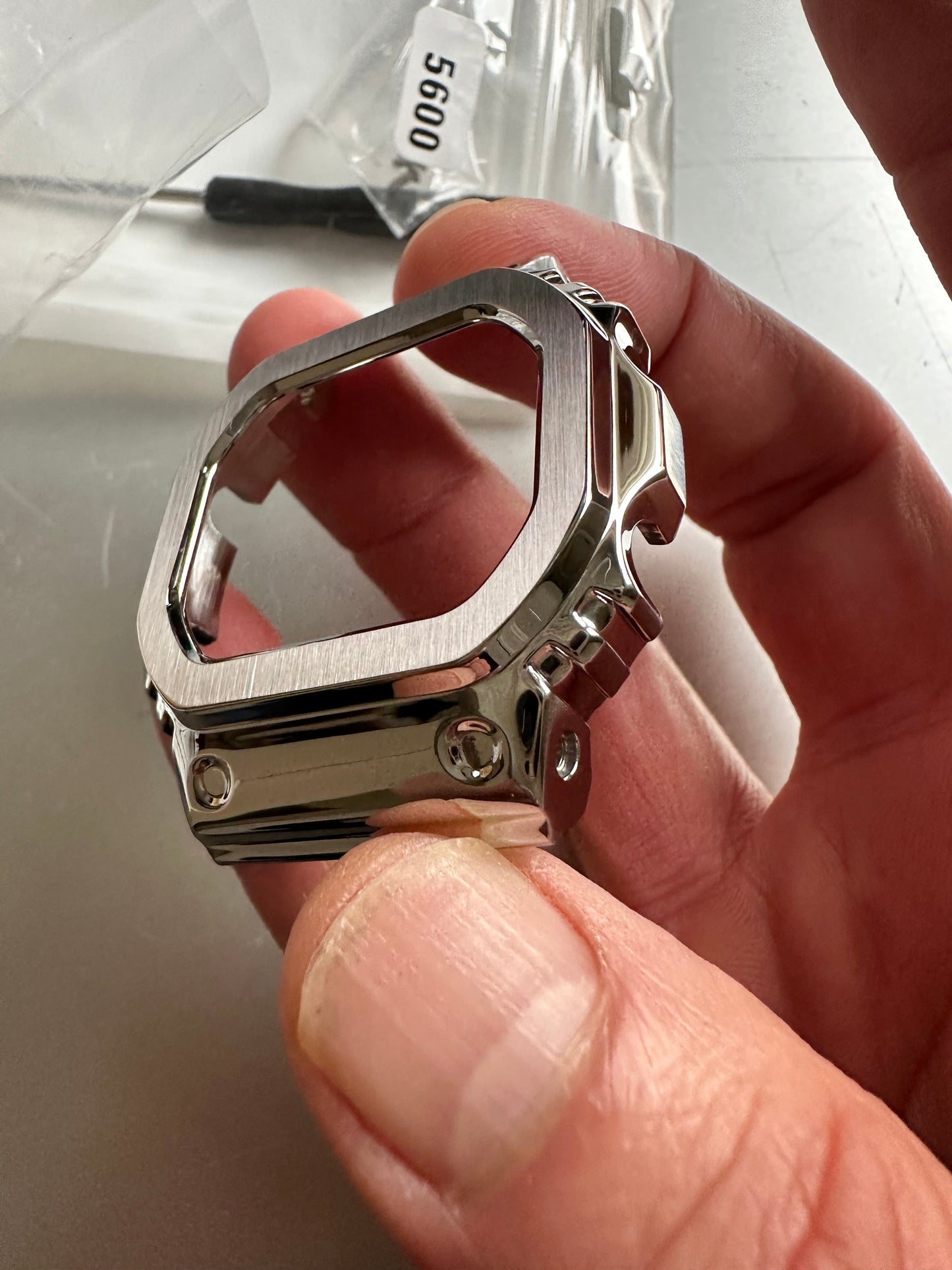 Copri Cassa Acciaio per GShock 5600