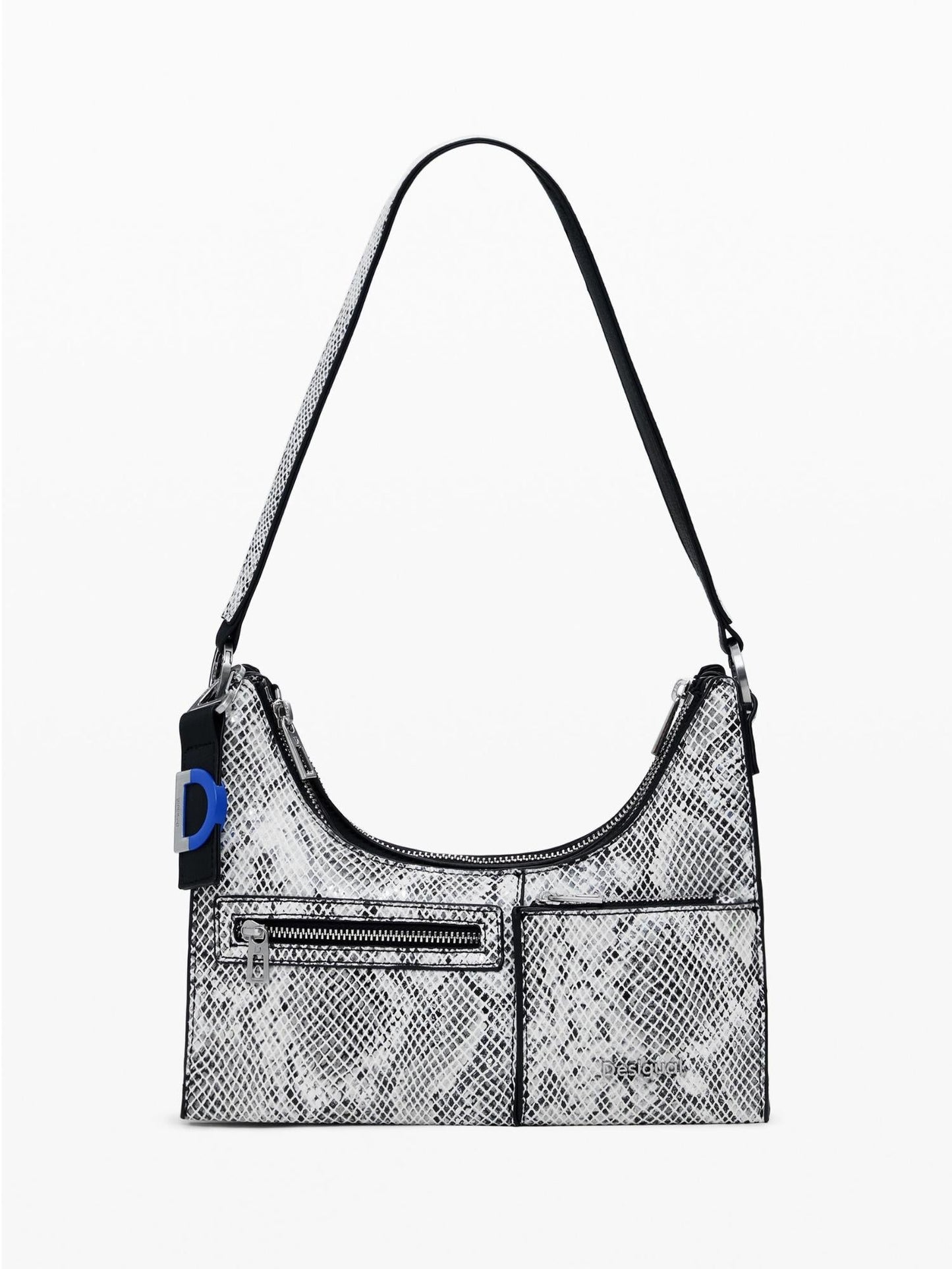 Desigual Piccola borsa bicolore rimovibile Donna Nero