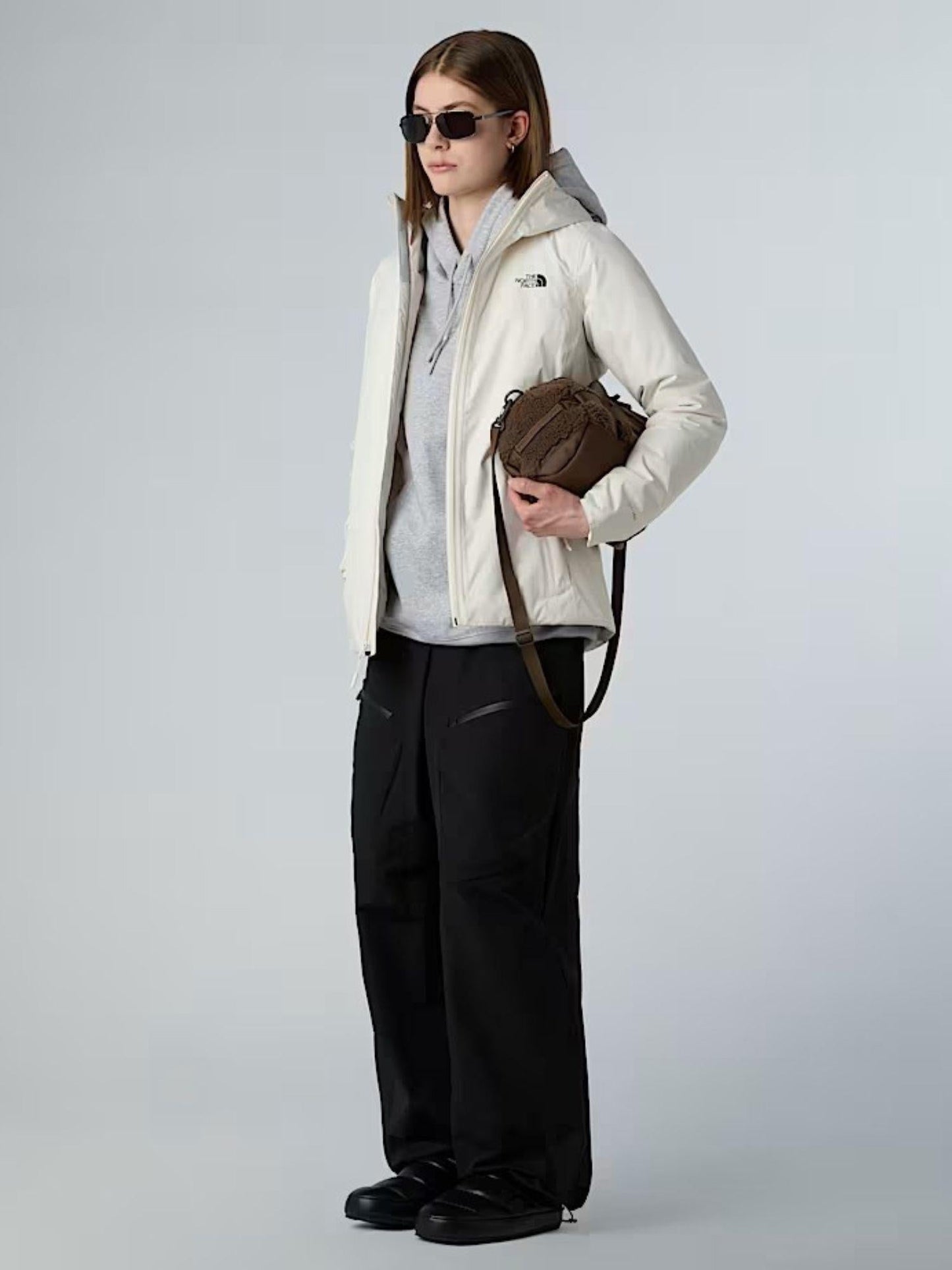 The North Face Giacca Imbottita Donna Quest White Dune