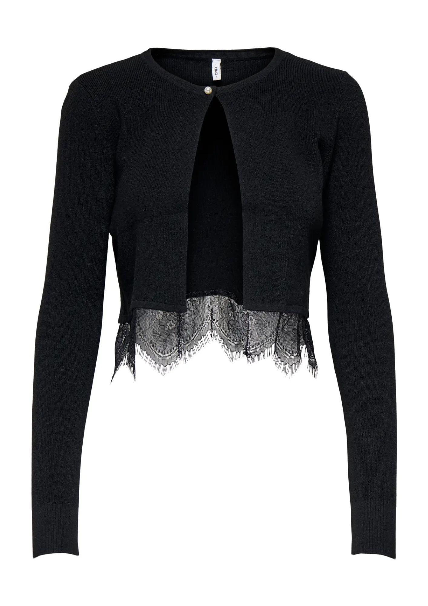 Only Cardigan Donna Perry Nero