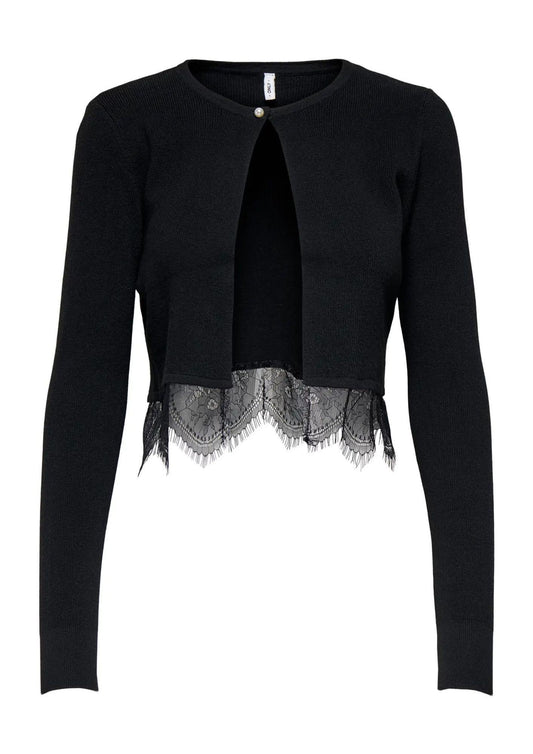 Only Cardigan Donna Perry Nero