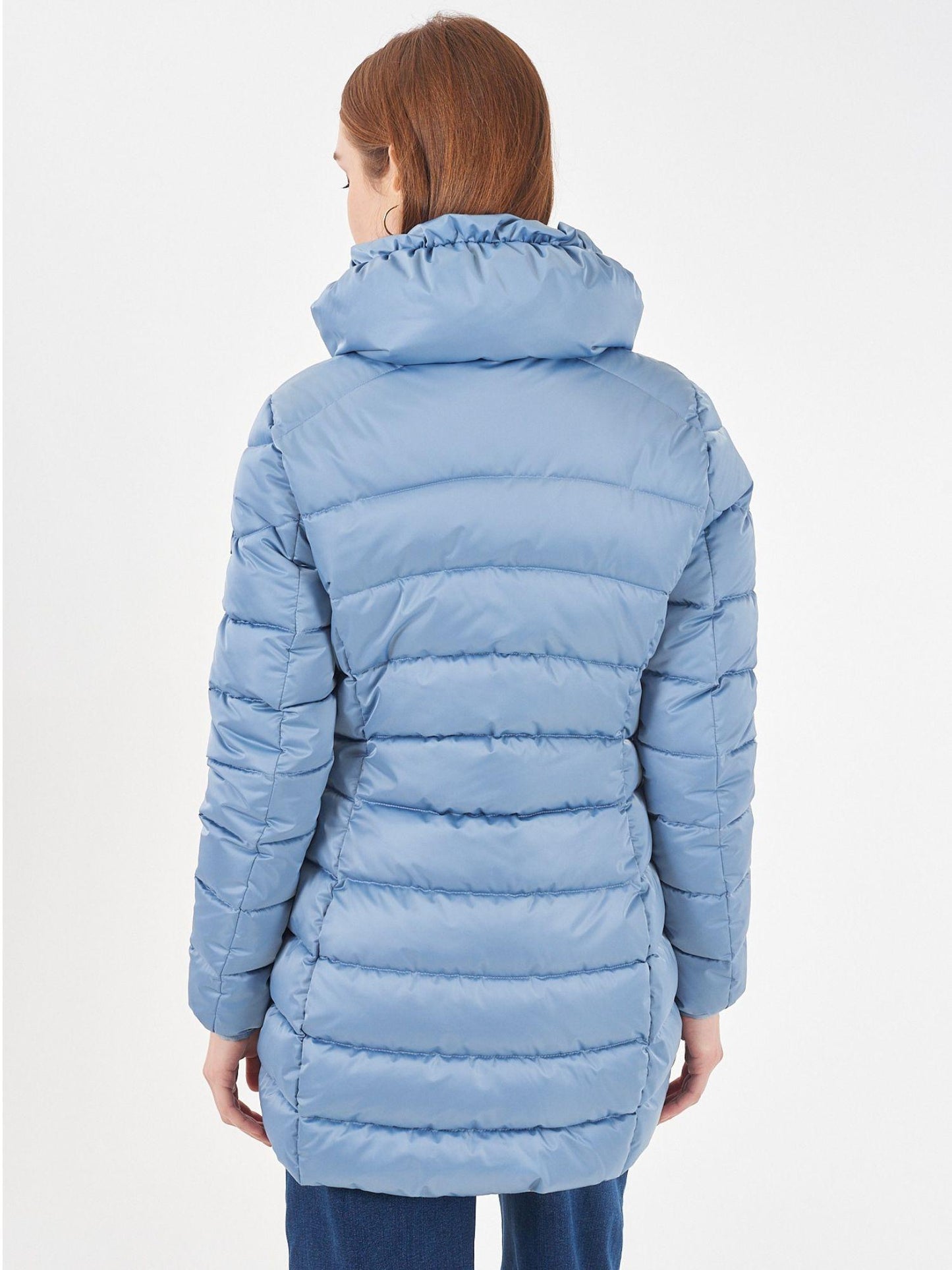 Yes Zee Giubbino Donna Azzurro Polvere