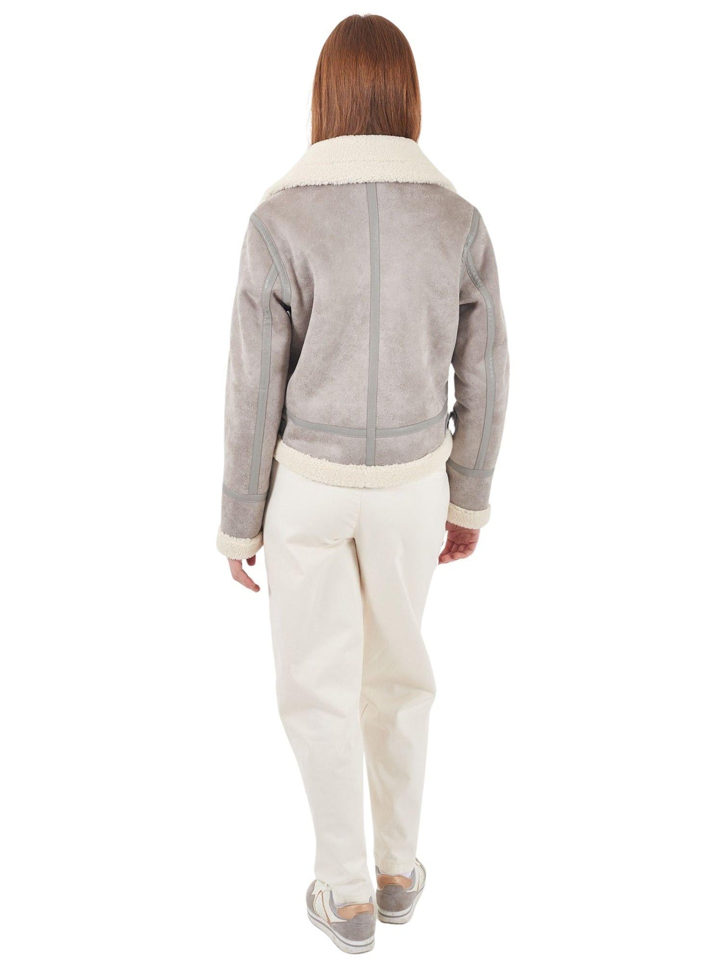 Yes Zee Giacca Invernale Donna Grigio