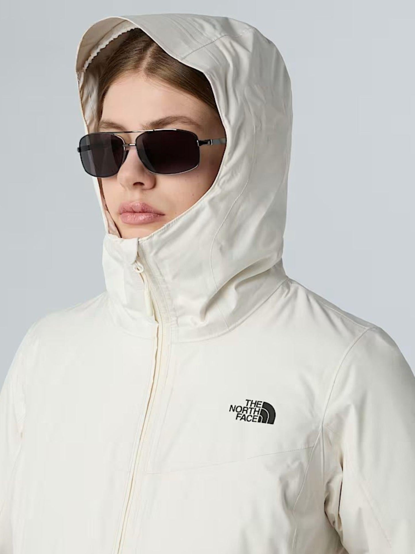 The North Face Giacca Imbottita Donna Quest White Dune