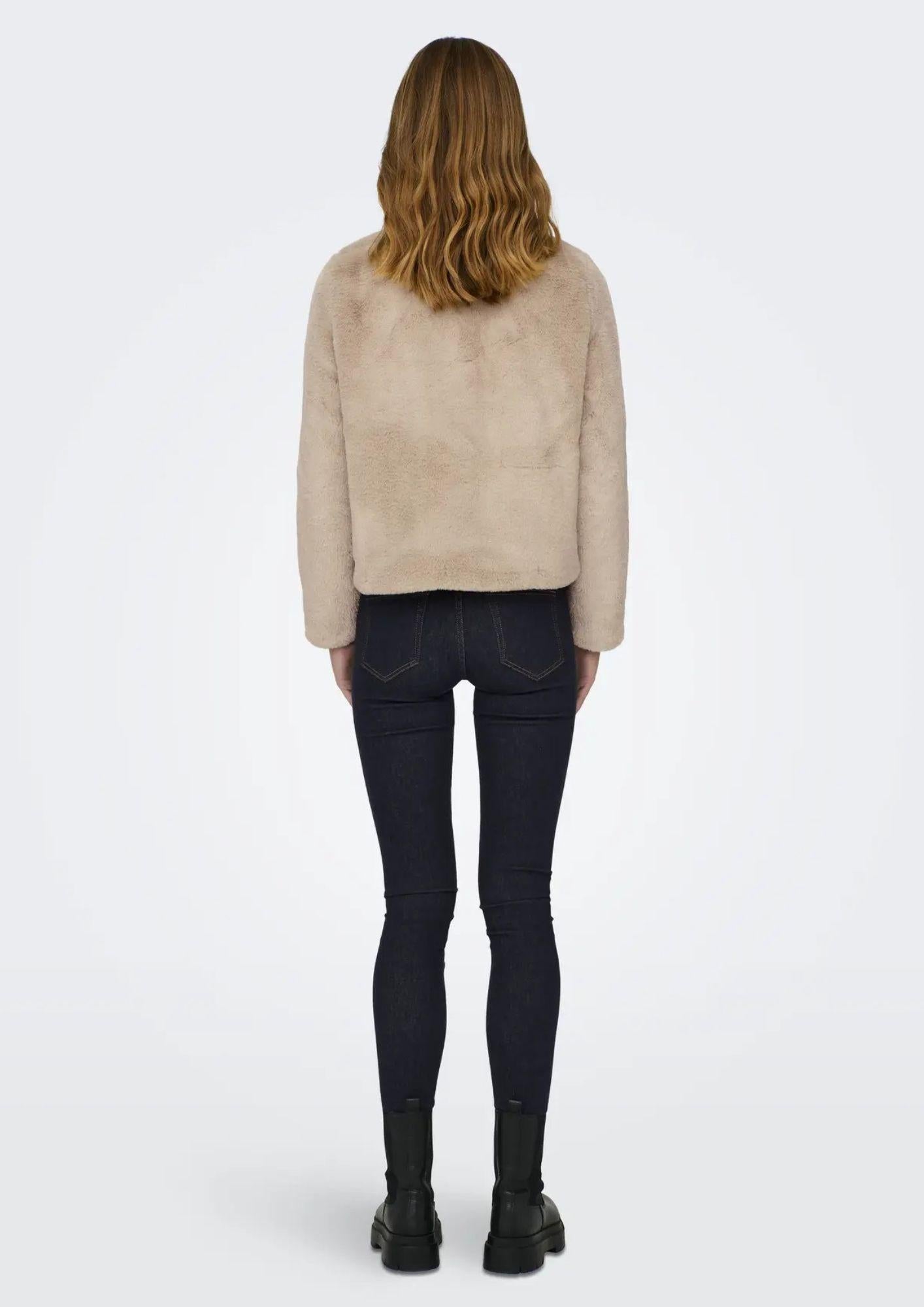 Only Giacca Invernale Donna Newvida Beige