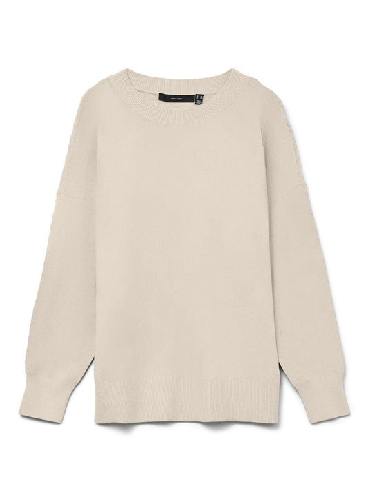 Vero Moda Maglione Donna Nancy Grey Birch