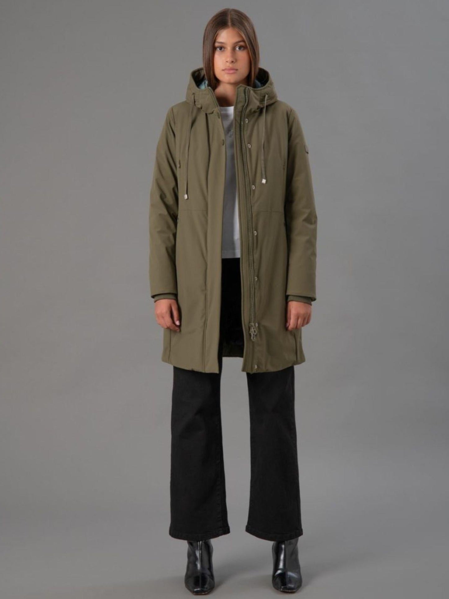Rihunik Giacca Invernale Donna Nizza25 Verde