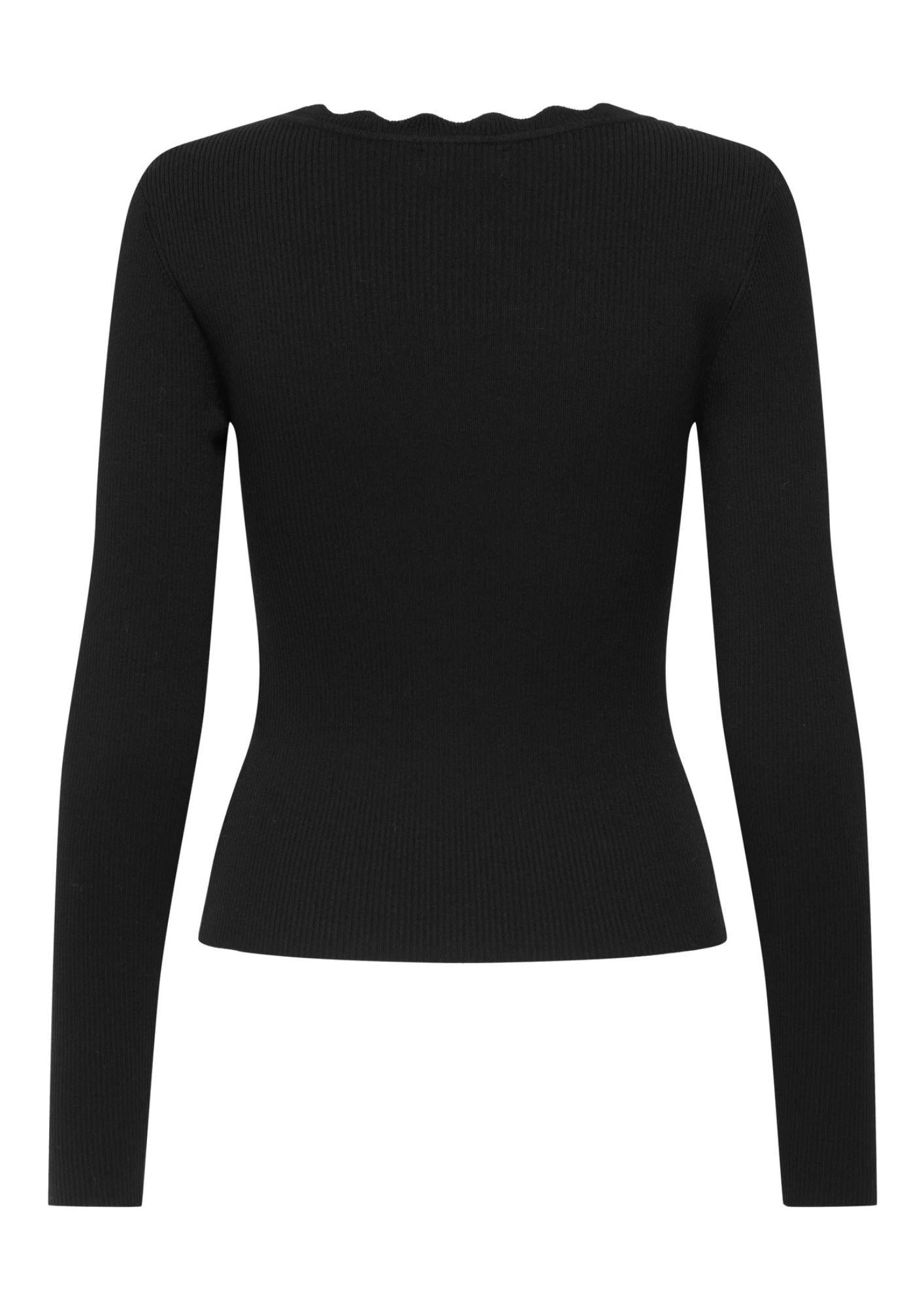 Jacqueline De Yong Pullover Donna Nanna Nero