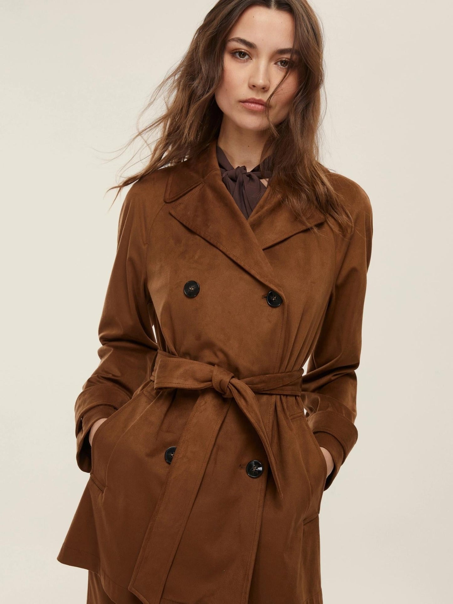 Emme Marella Trench Donna in jersey Team Cioccolato