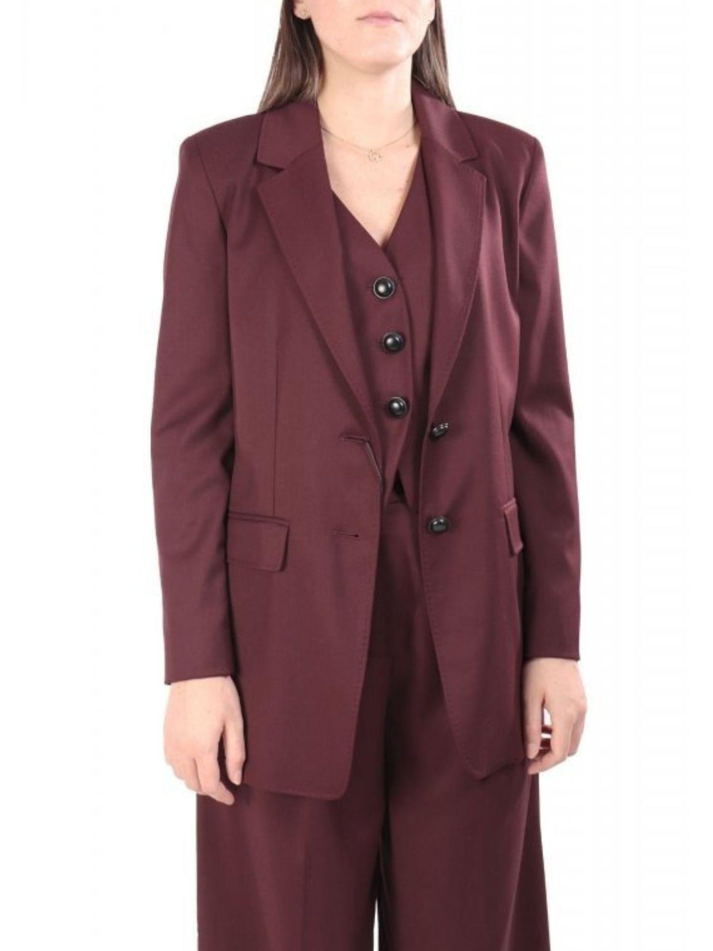 Emme Marella Giacca Donna Agape Bordeaux