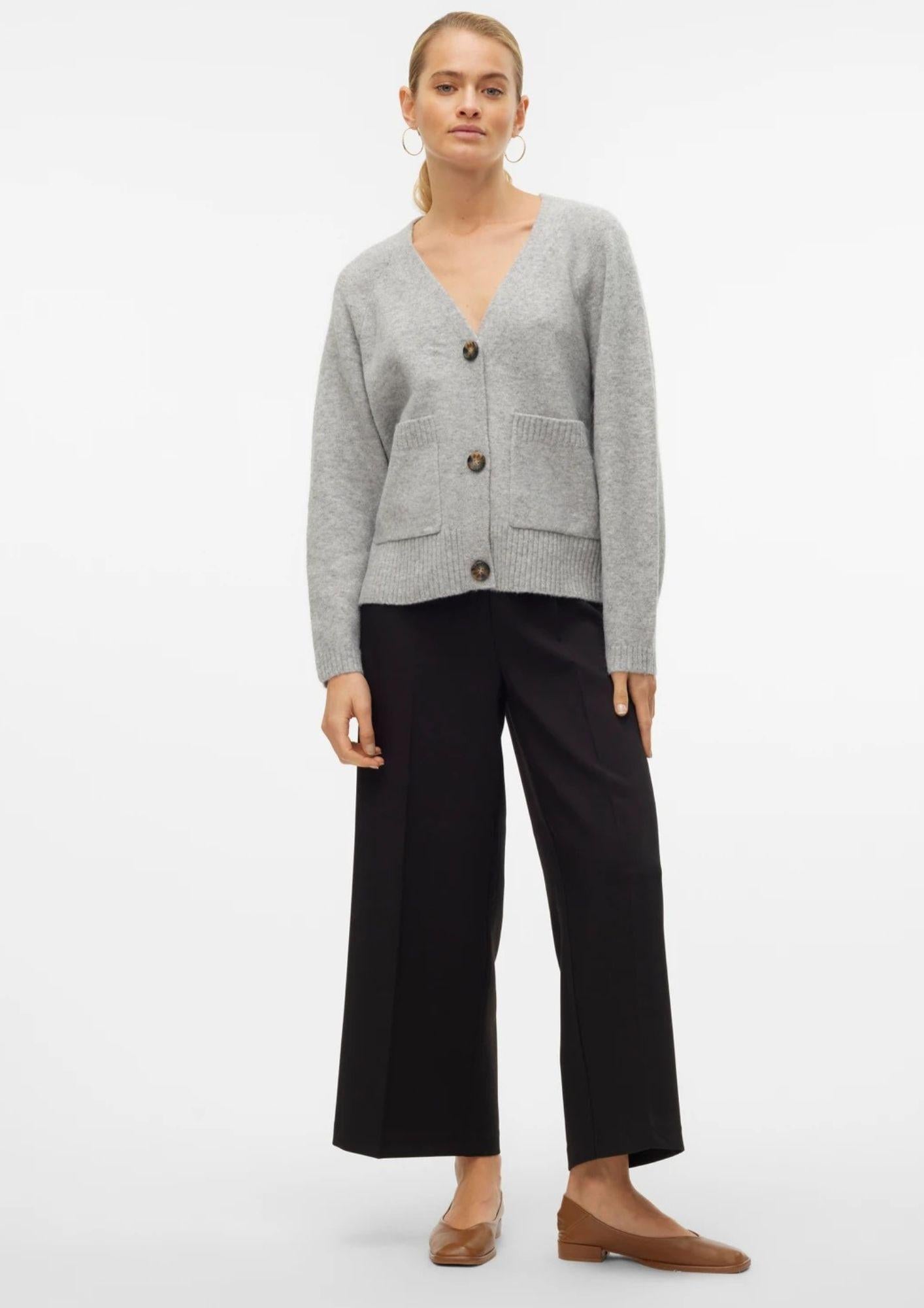Vero Moda Cardigan Donna Boom Grigio