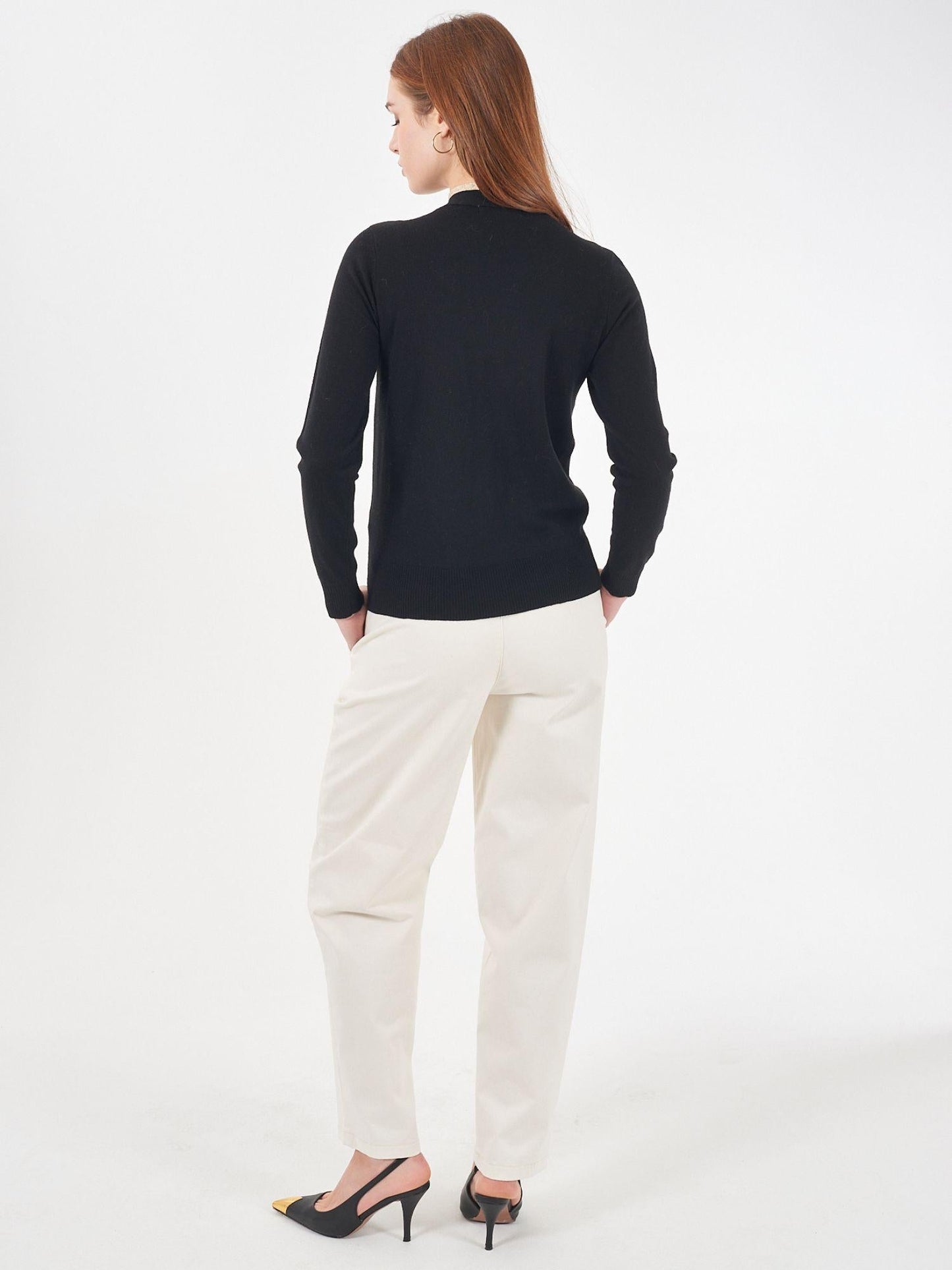 Yes Zee Maglia Donna Nera