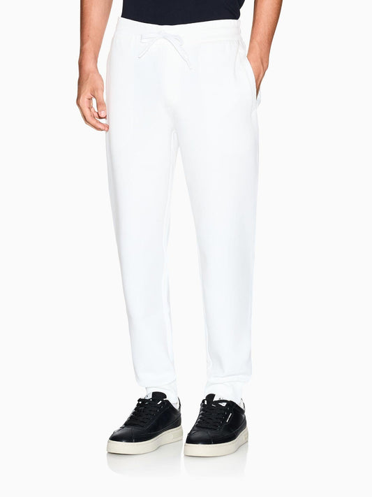 Armani Exchange Pantaloni jogger con logo sul retro Uomo Bianco
