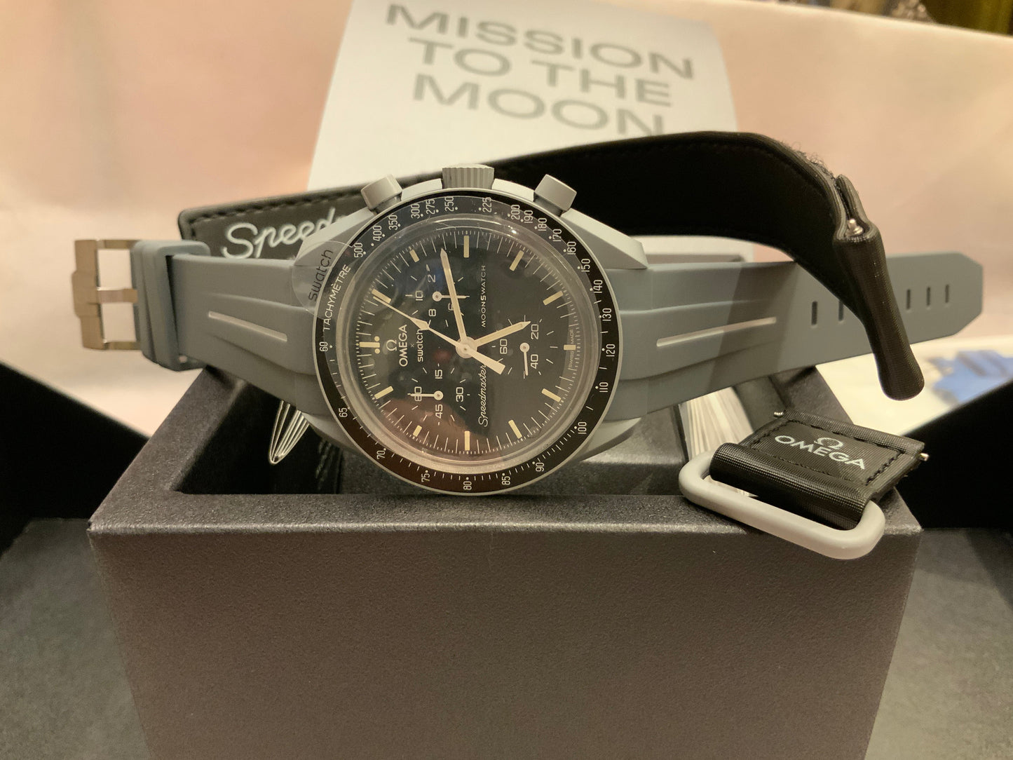 Cinturini silicone LUXY per OmegaxSwatch