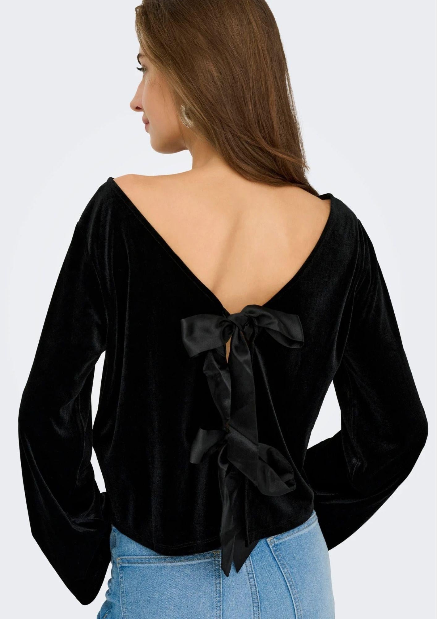 Jacqueline De Yong Maglia Donna Victory Nera