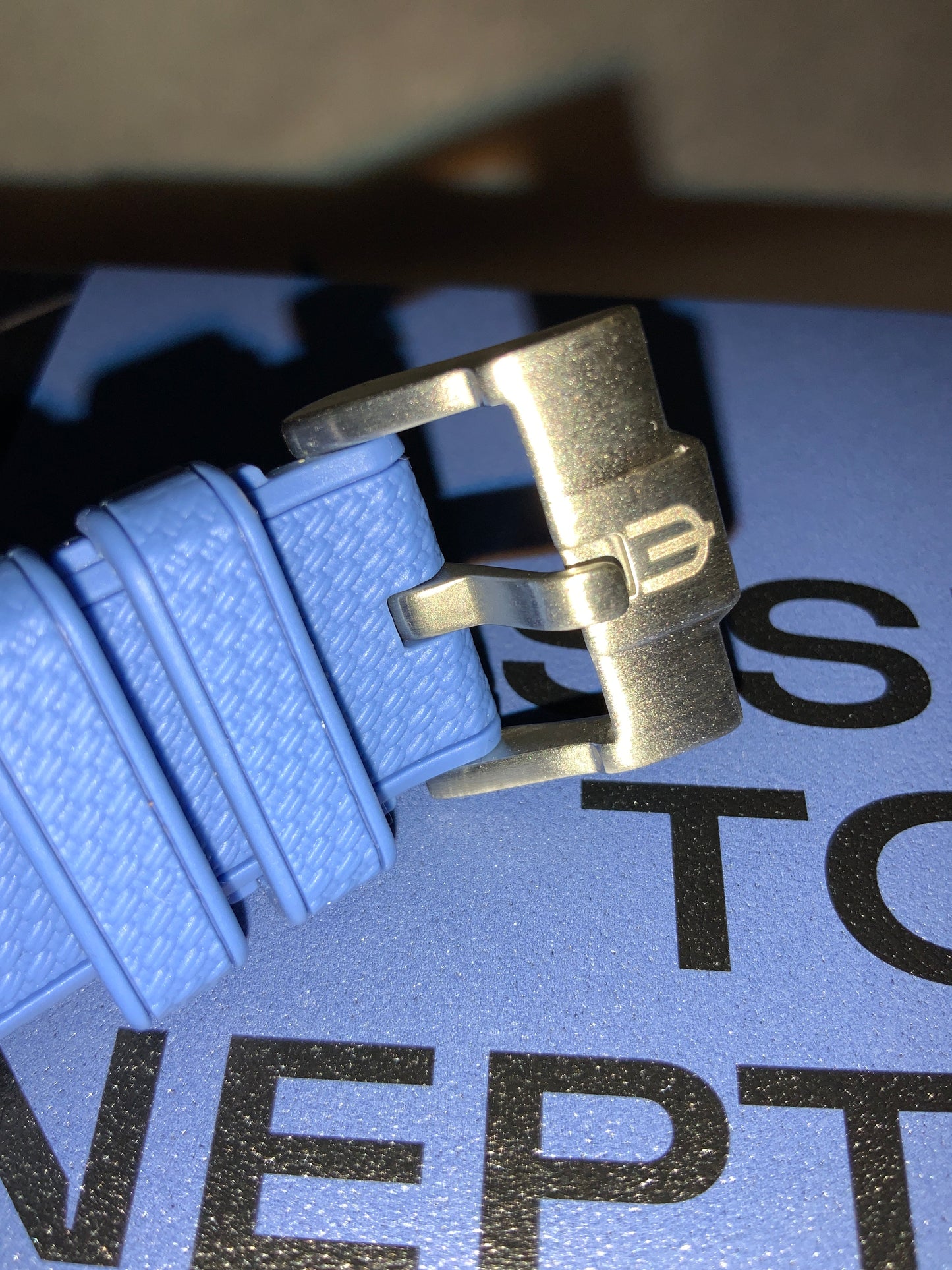 Cinturini silicone avvolgenti CARBON da 20mm per Omega x Swatch